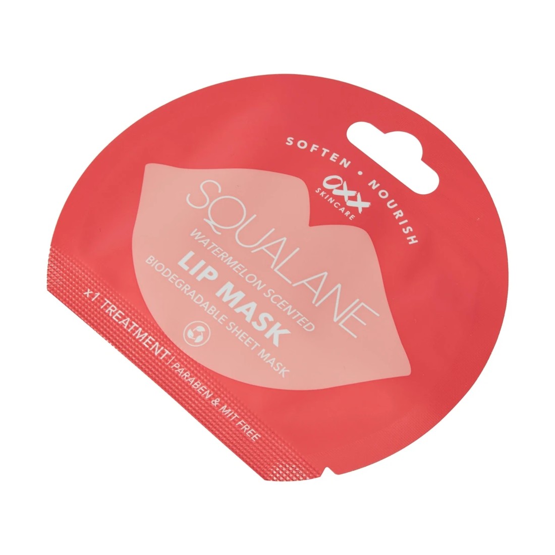 2 OXX Skincare Lip Sheet Mask - Squalane & Watermelon Scented, 2 of 3