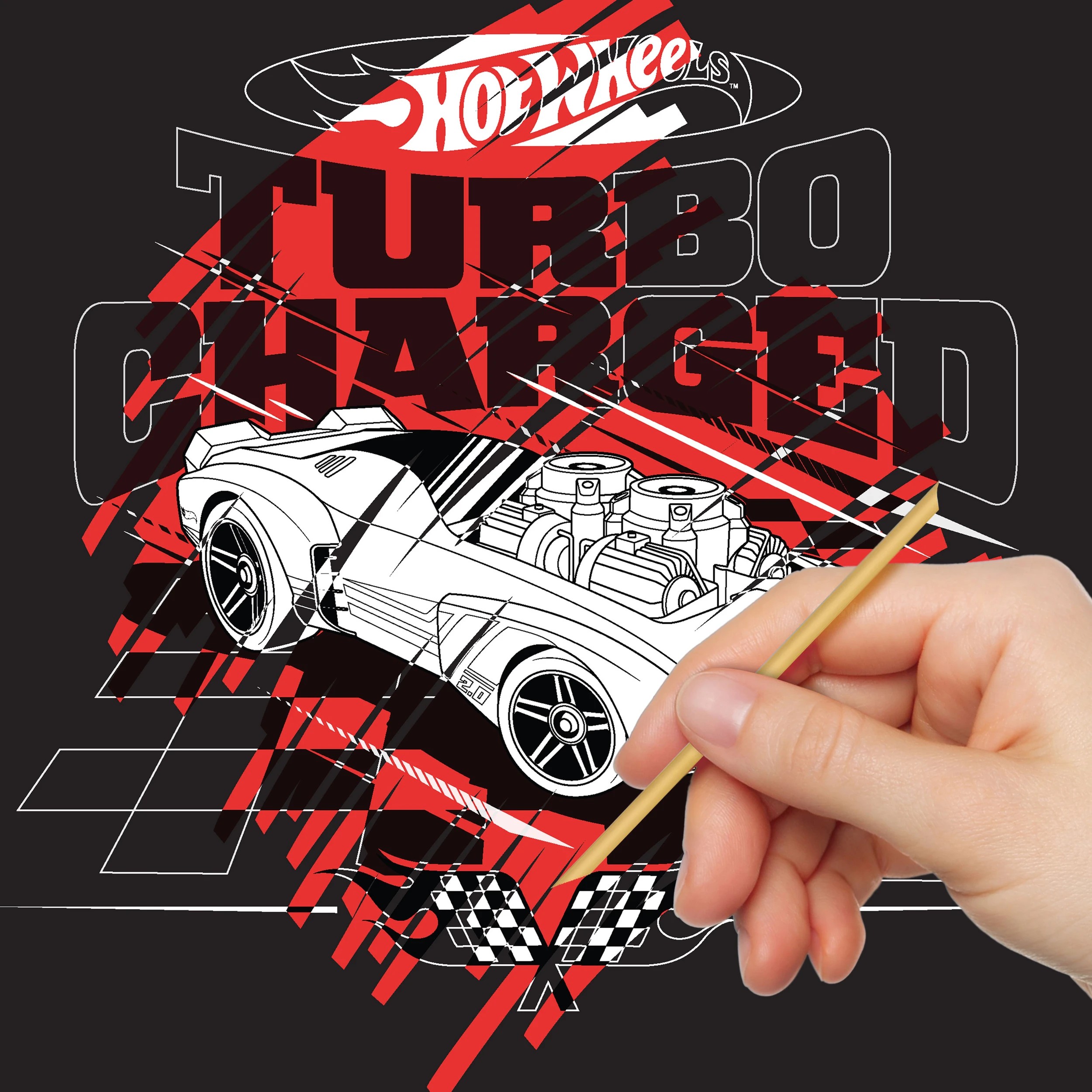 5 Scratch Surprise: Hot Wheels - Book, 5 of 5