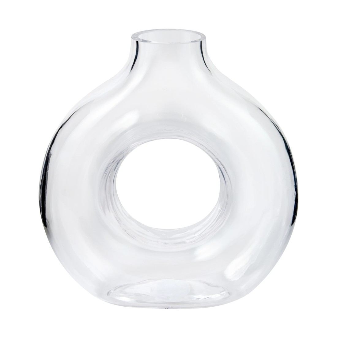 1 Hollow Glass Vase, 1 of 4