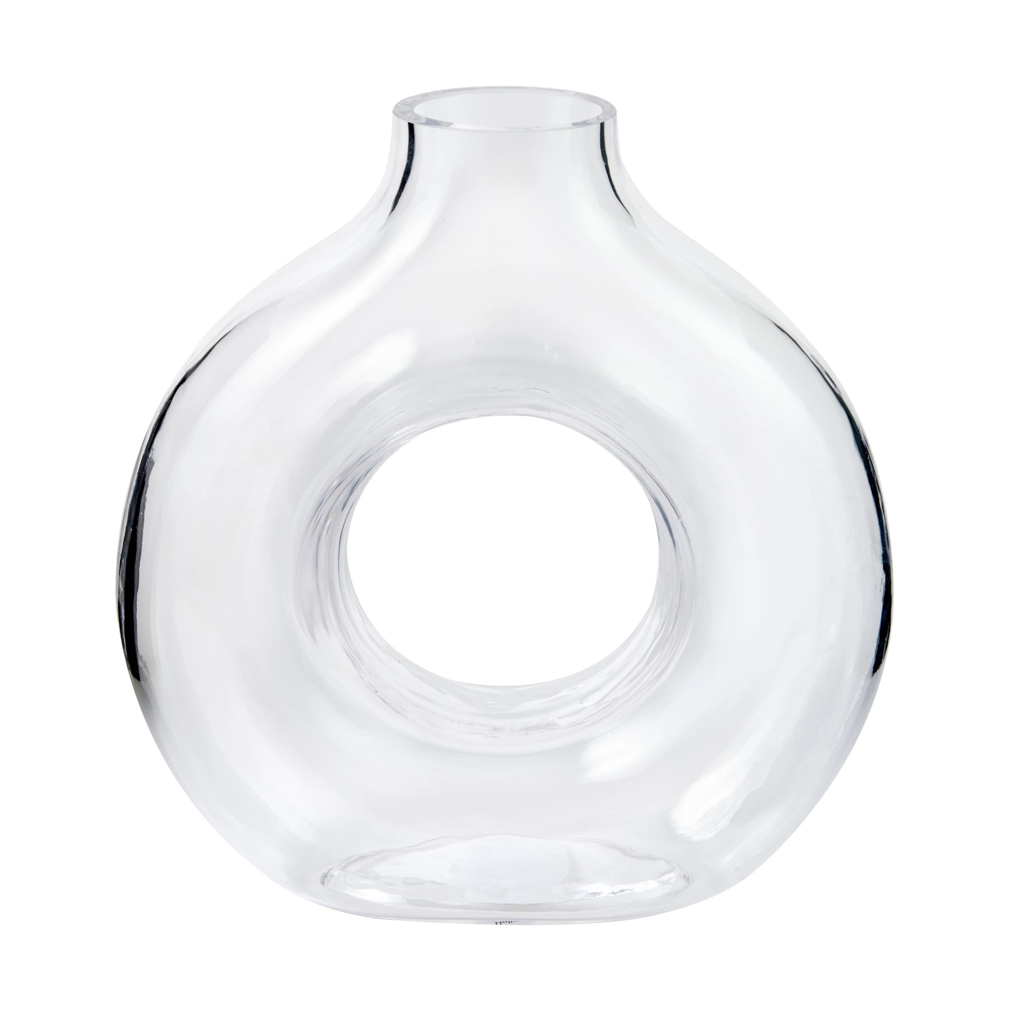1 Hollow Glass Vase, 1 of 4
