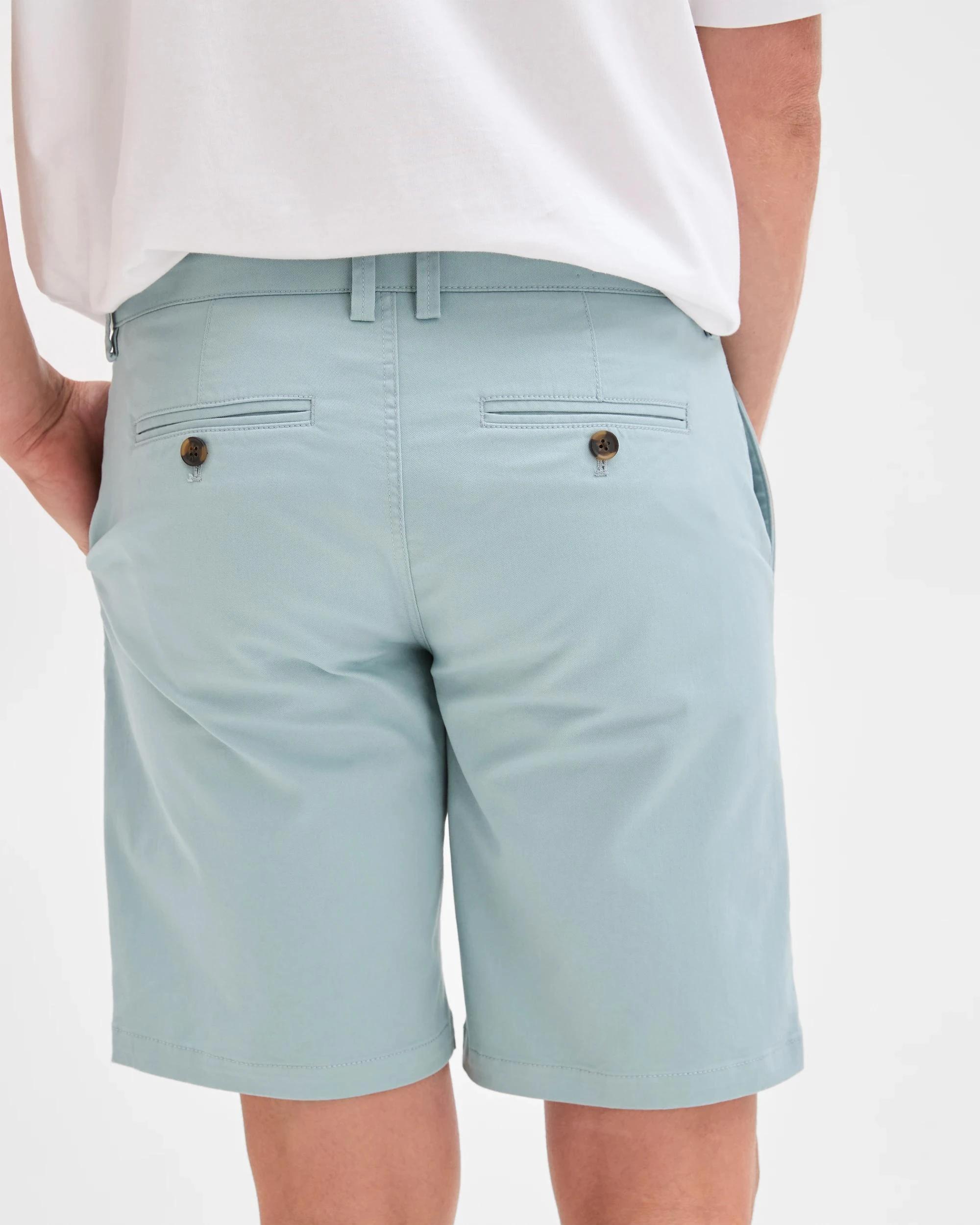 7 Target Australian Cotton Regular Stretch Chino Shorts SLATE, 7 of 7