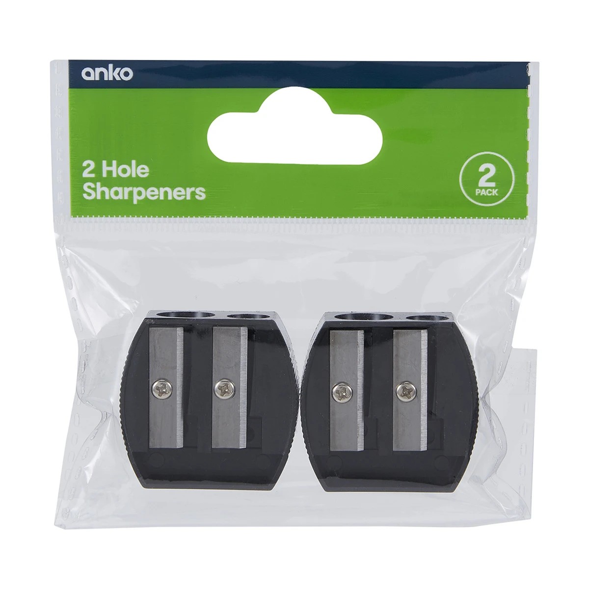 5 2 Pack 2 Hole Sharpener, 5 of 5