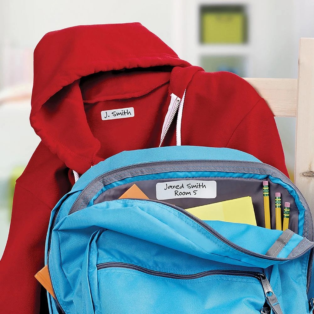 4 Avery No-Iron Clothing Labels White Assorted 45 Pack, 4 of 4