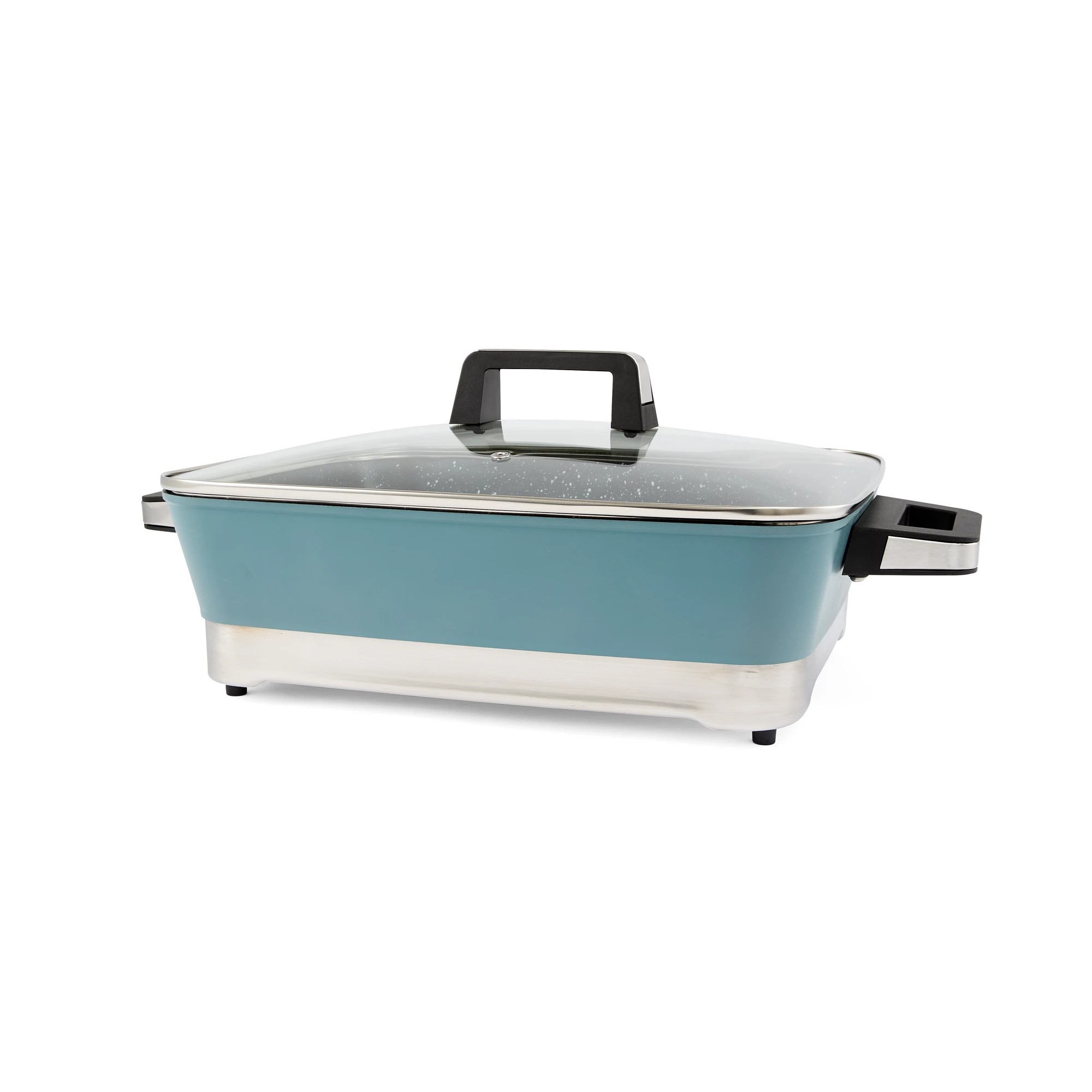3 Electric Frypan - Green, 3 of 10