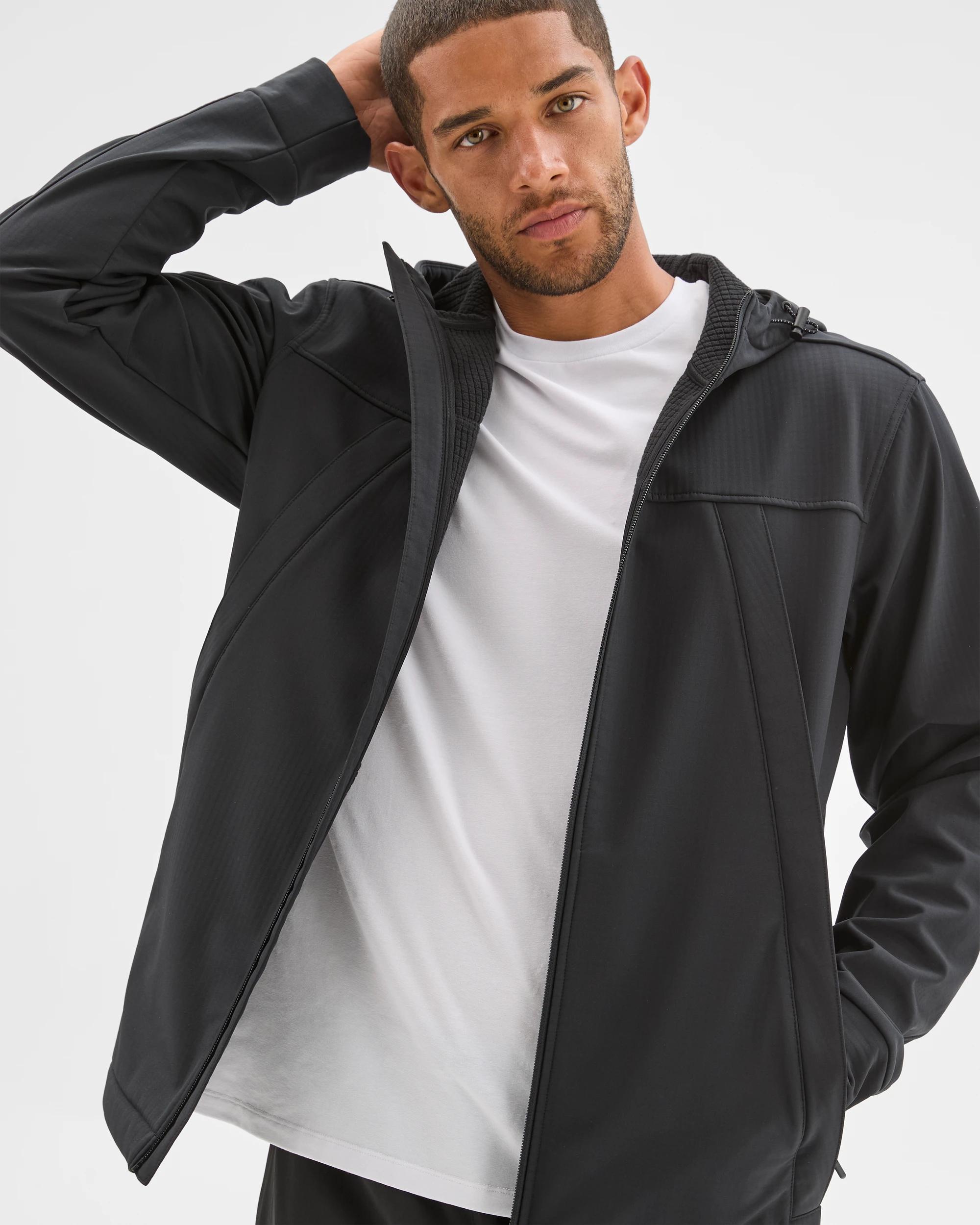 4 Target Active Hooded Hiking Jacket BLACK, 4 of 7