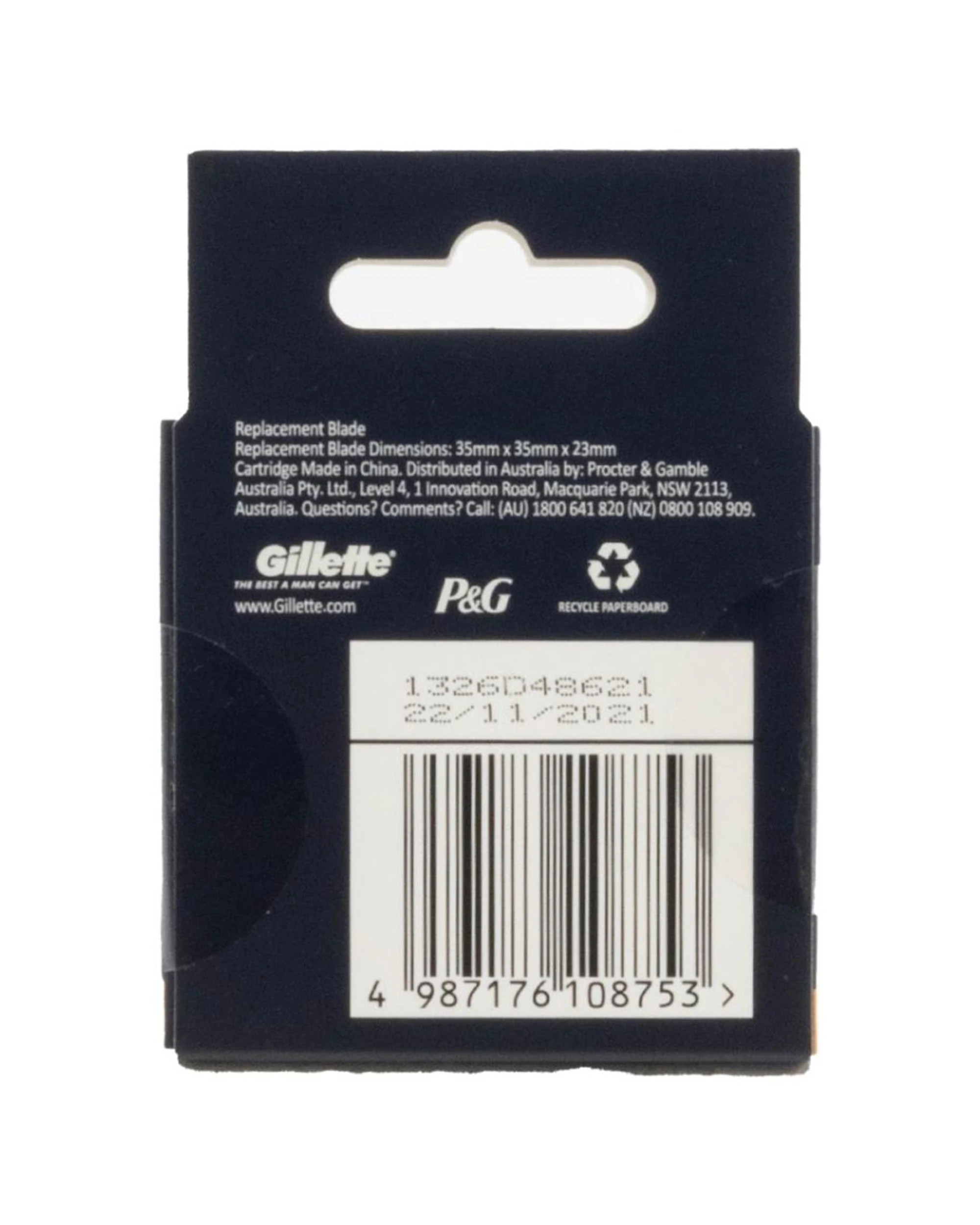 3 Gillette King C Replacement Shaving Razor Style Master Blade 6PK - Multi, 3 of 3