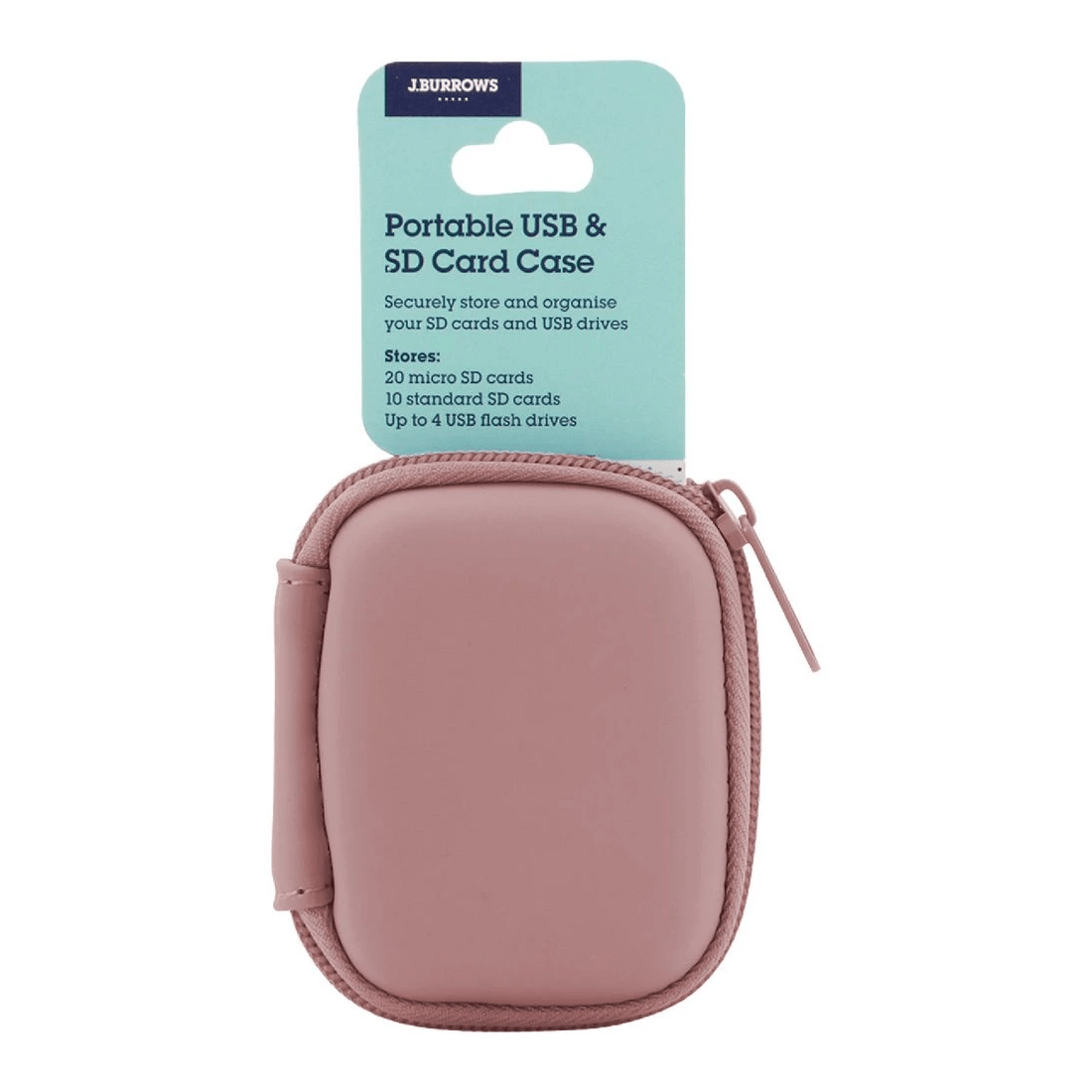 5 J.Burrows SD and USB Case Pink, 5 of 5
