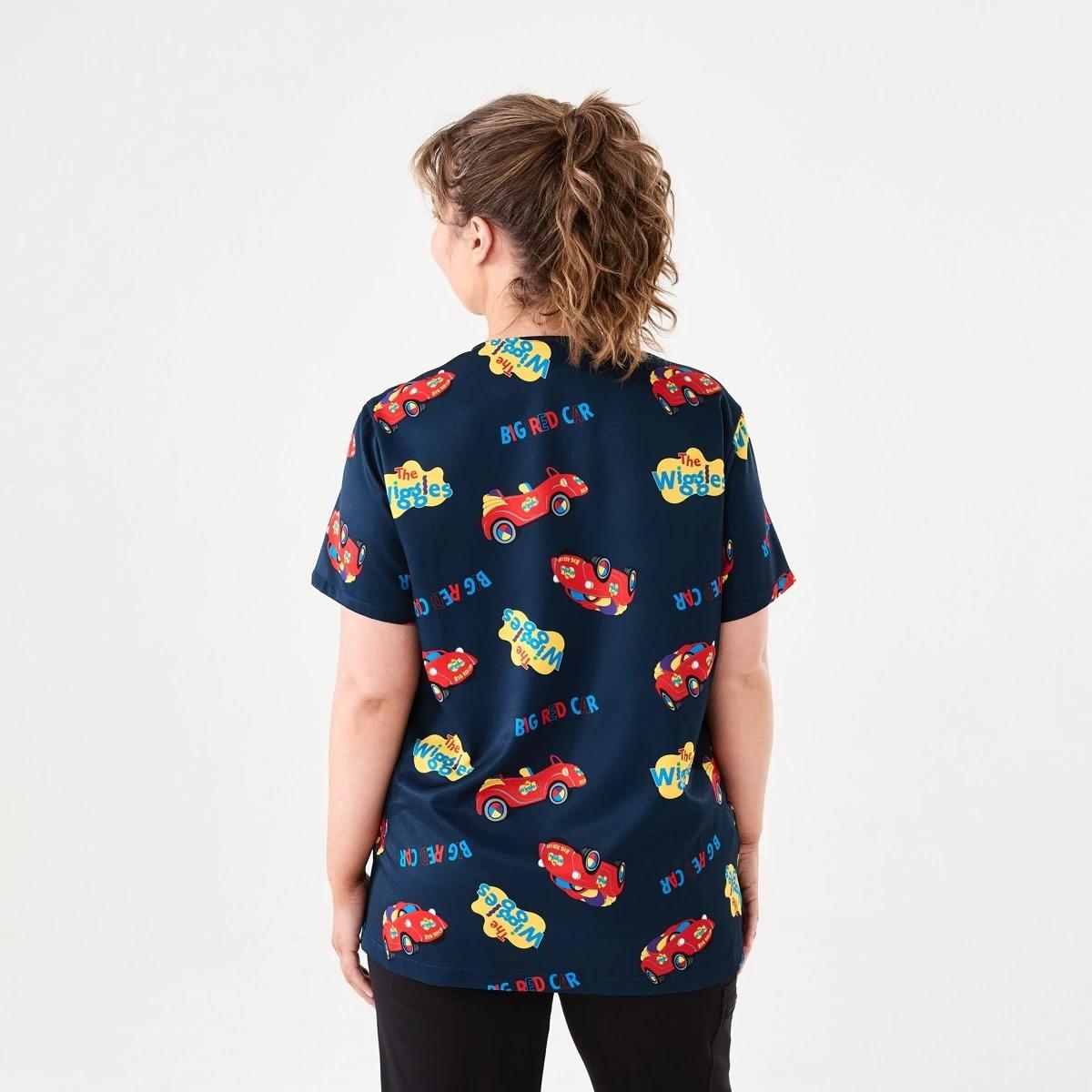 3 Work Short Sleeve Wiggles License Scrub Top Wiggles, 3 of 6