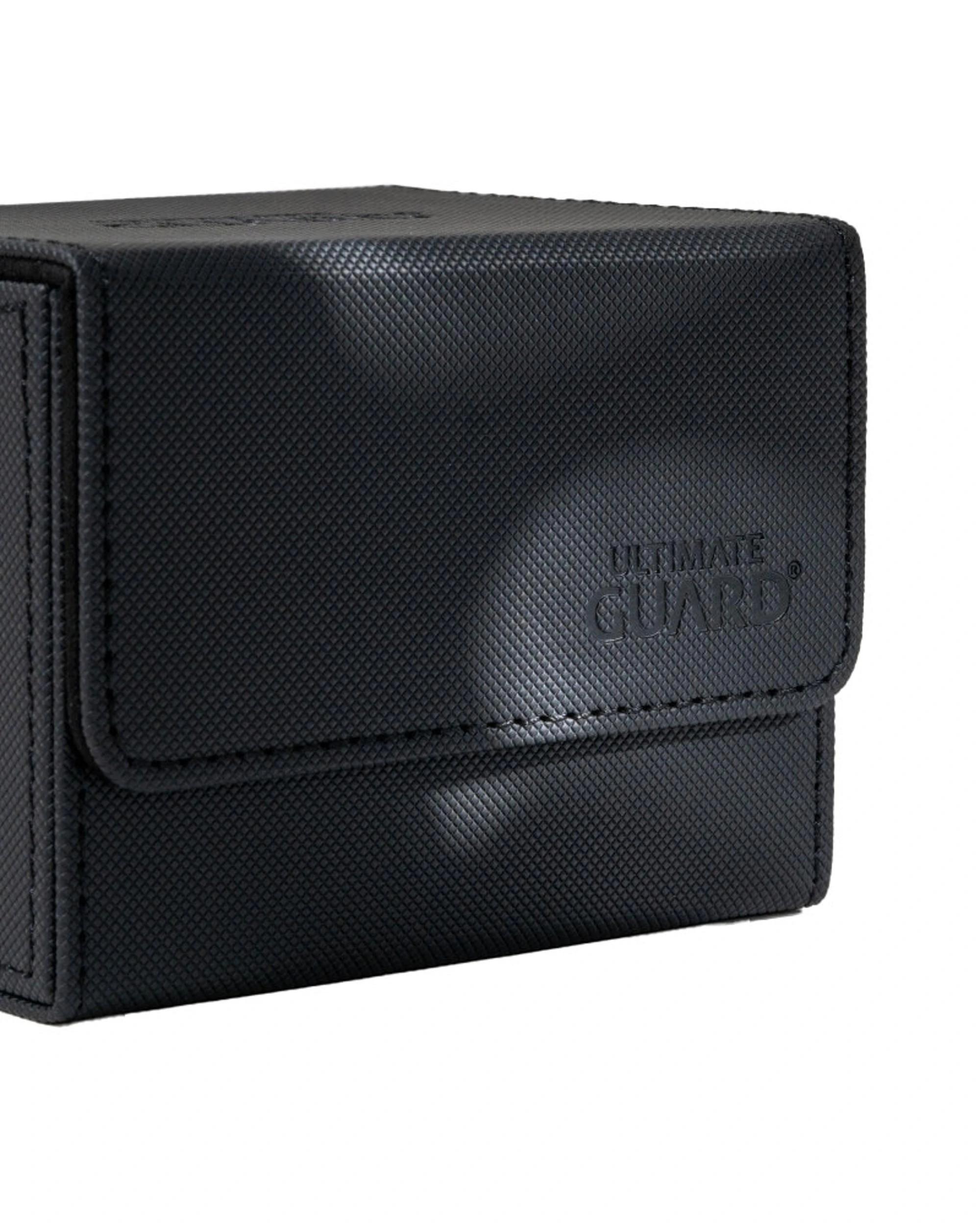 5 Ultimate Guard Sidewinder 80+ Xenoskin Monocolour Deck Box - Black, 5 of 6