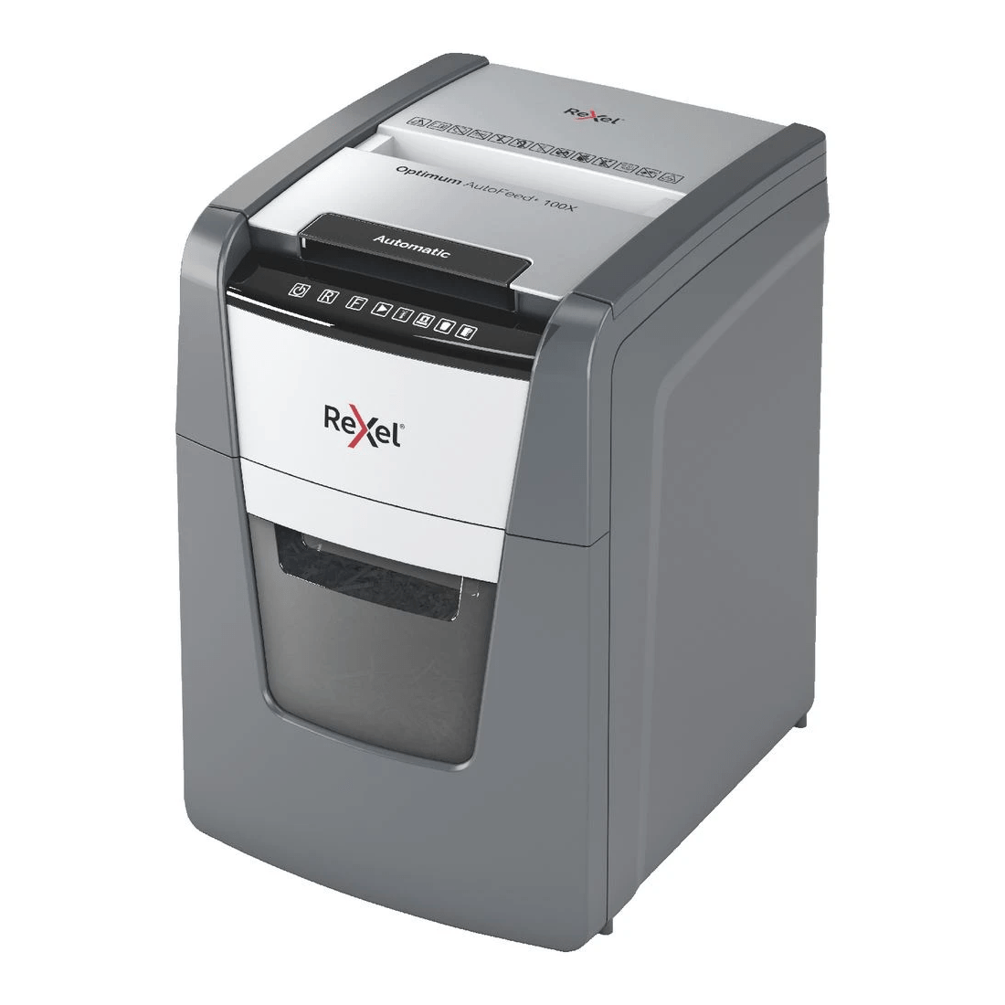 3 Rexel Optimum 100X AutoFeed Shredder, 3 of 5