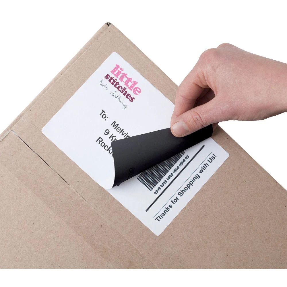 6 Avery 8UP Inkjet Laser Internet Shipping Labels 10 Sheets, 6 of 7