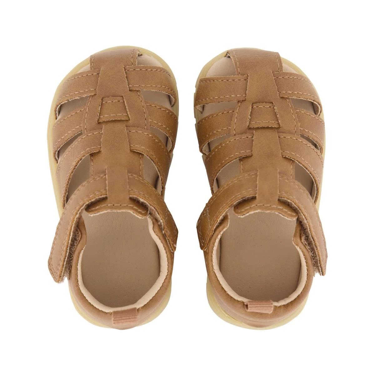 3 Baby Sandals Tan, 3 of 4