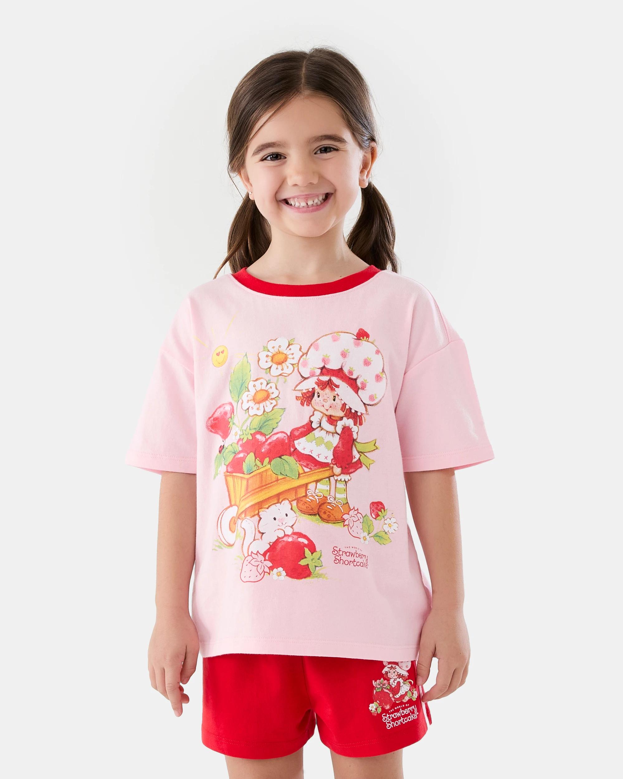 1 Strawberry Shortcake License Shorts Set S Cake, 1 of 8