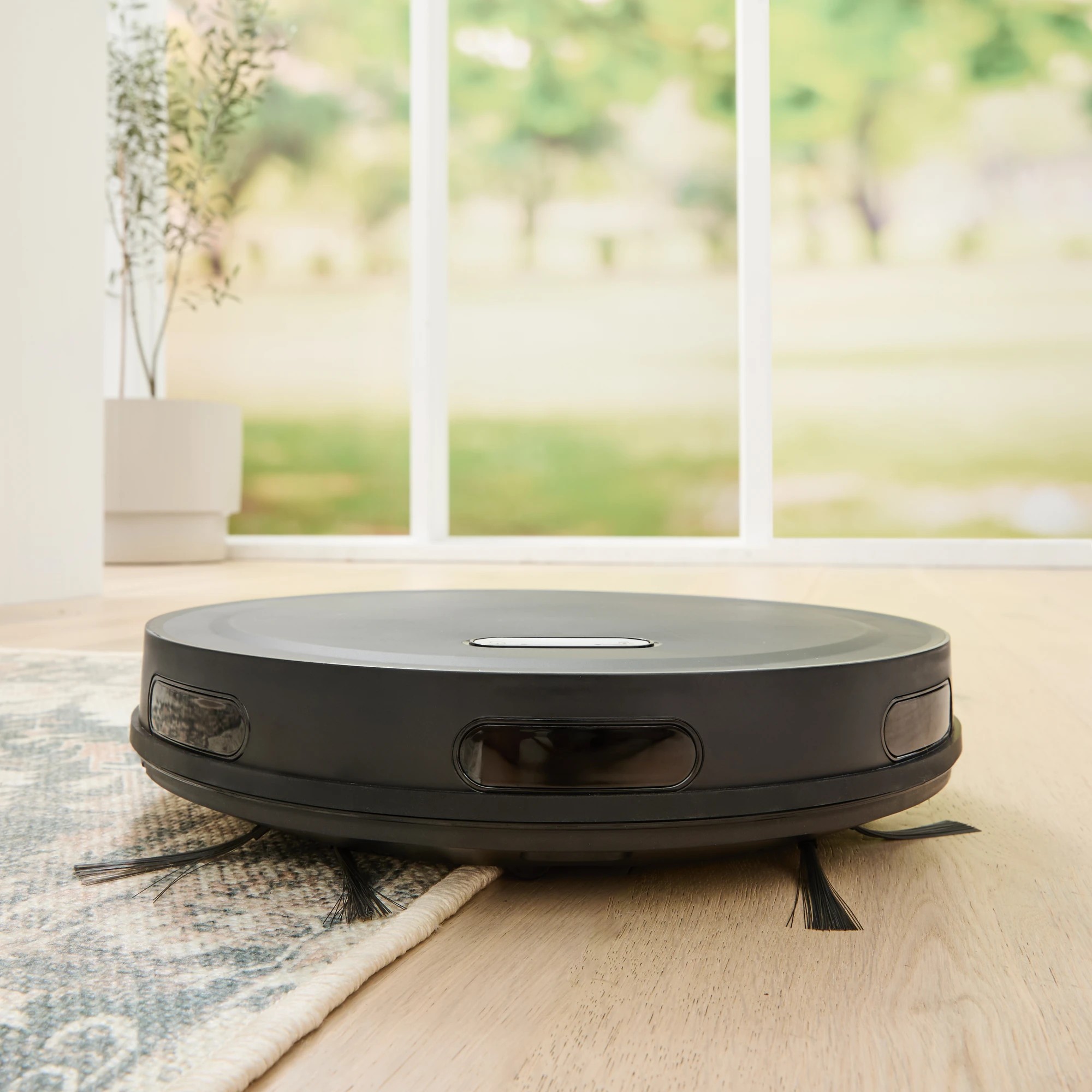 1 Robotic Vacuum - Black, 1 of 10