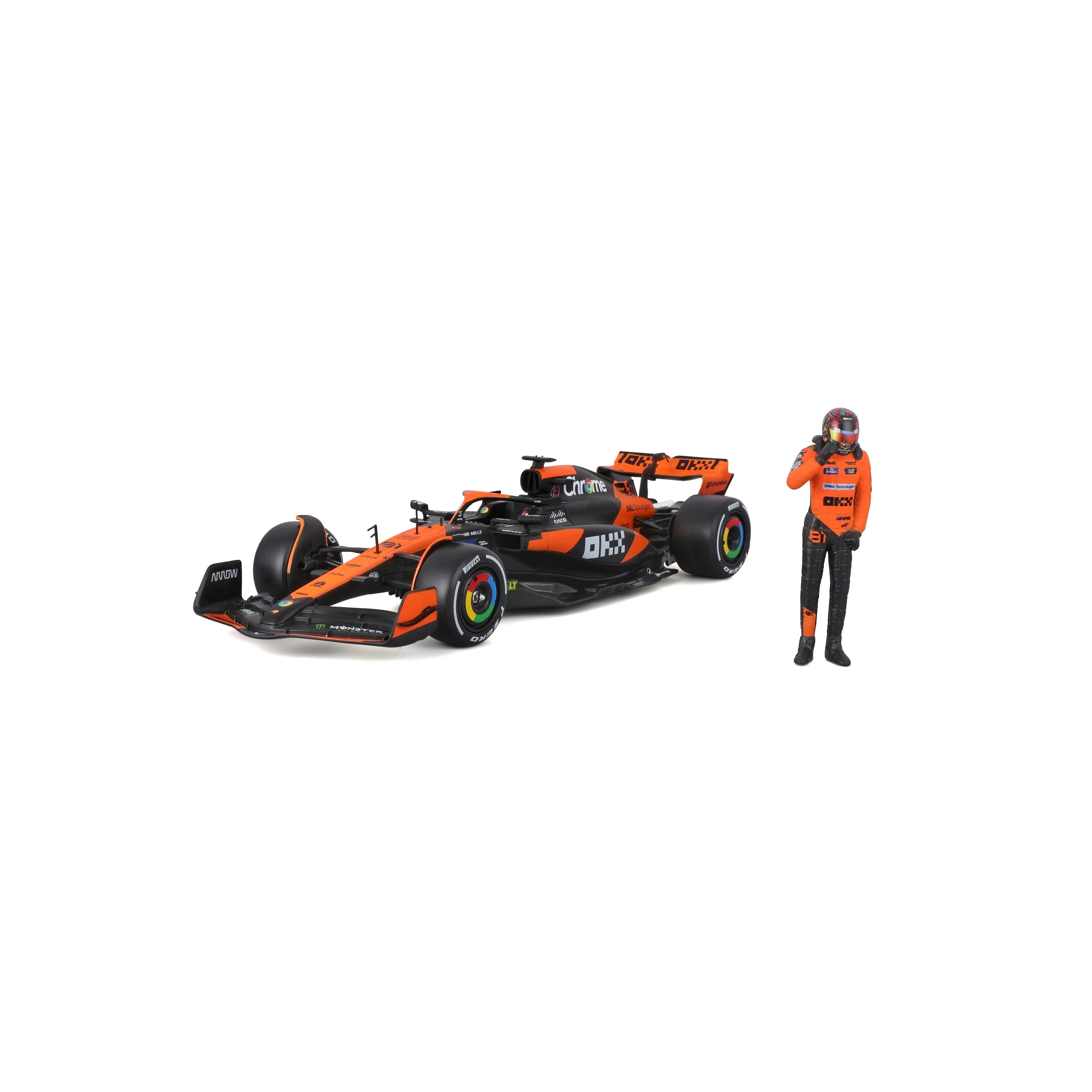 3 Bburago 1:24 F1 Vehicle & Figure - Assorted, 3 of 7