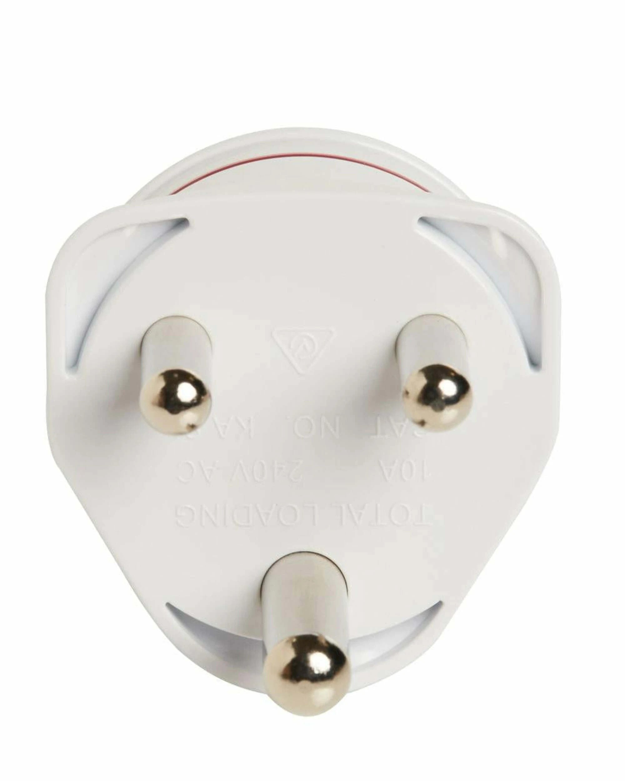 2 Korjo Travel Adaptor Plug - Aus to South Africa - White, 2 of 3