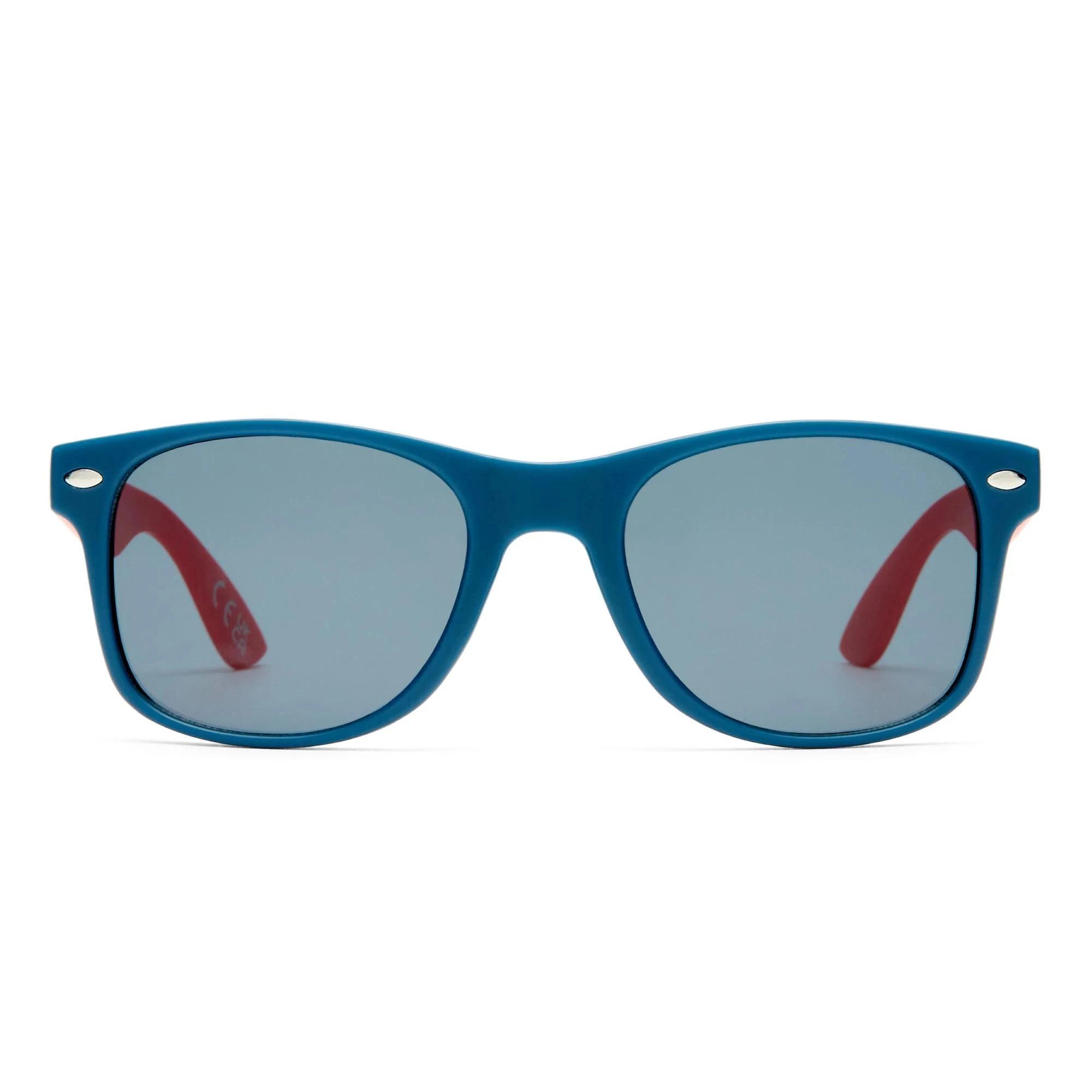 1 SOLARIZED® Kids Sunglasses, Matte Navy/Red BLUE/GLITTER, 1 of 3