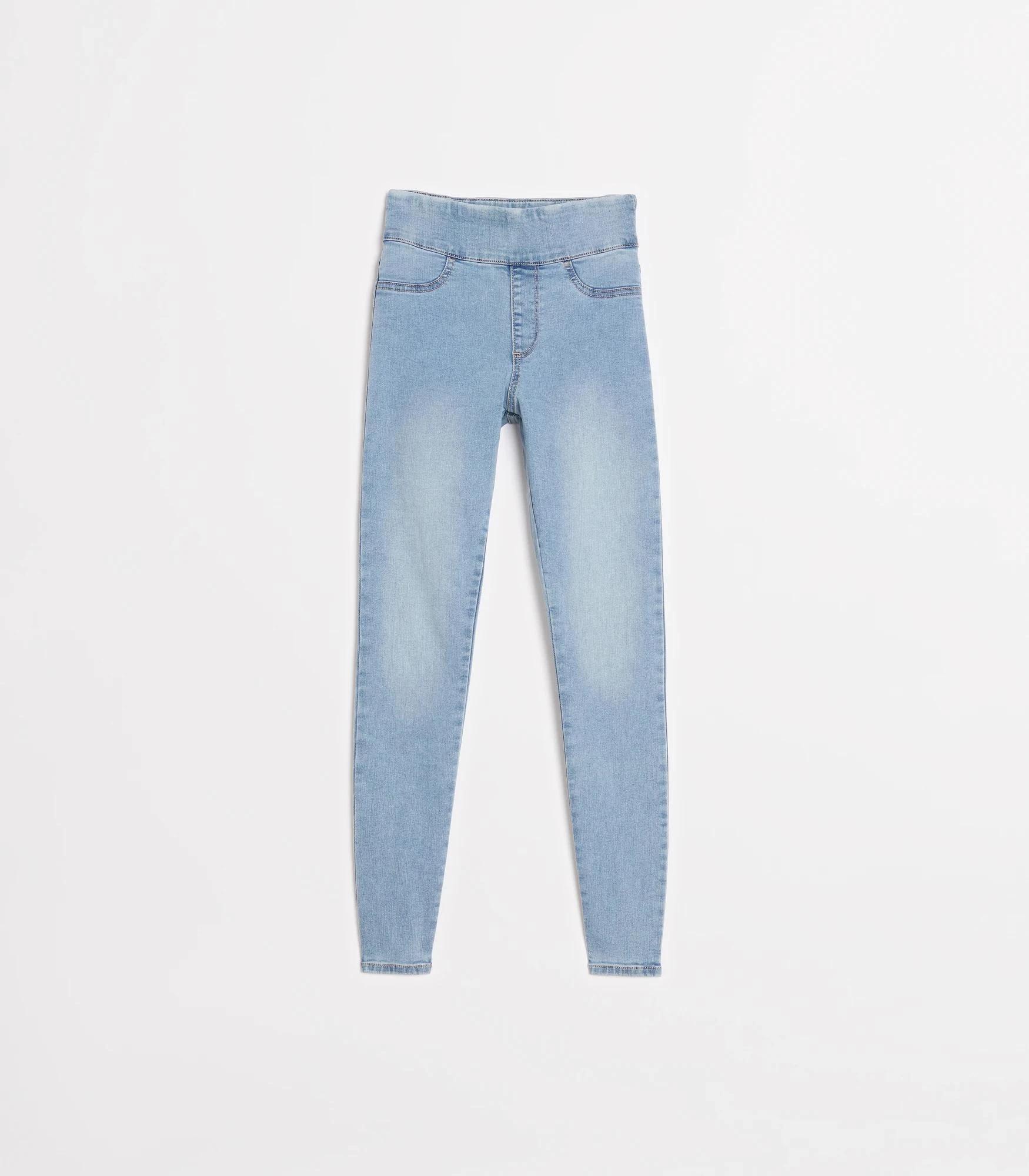 6 Target Lydia High Rise Ankle Length Denim Jeggings PALEINDIGO, 6 of 6