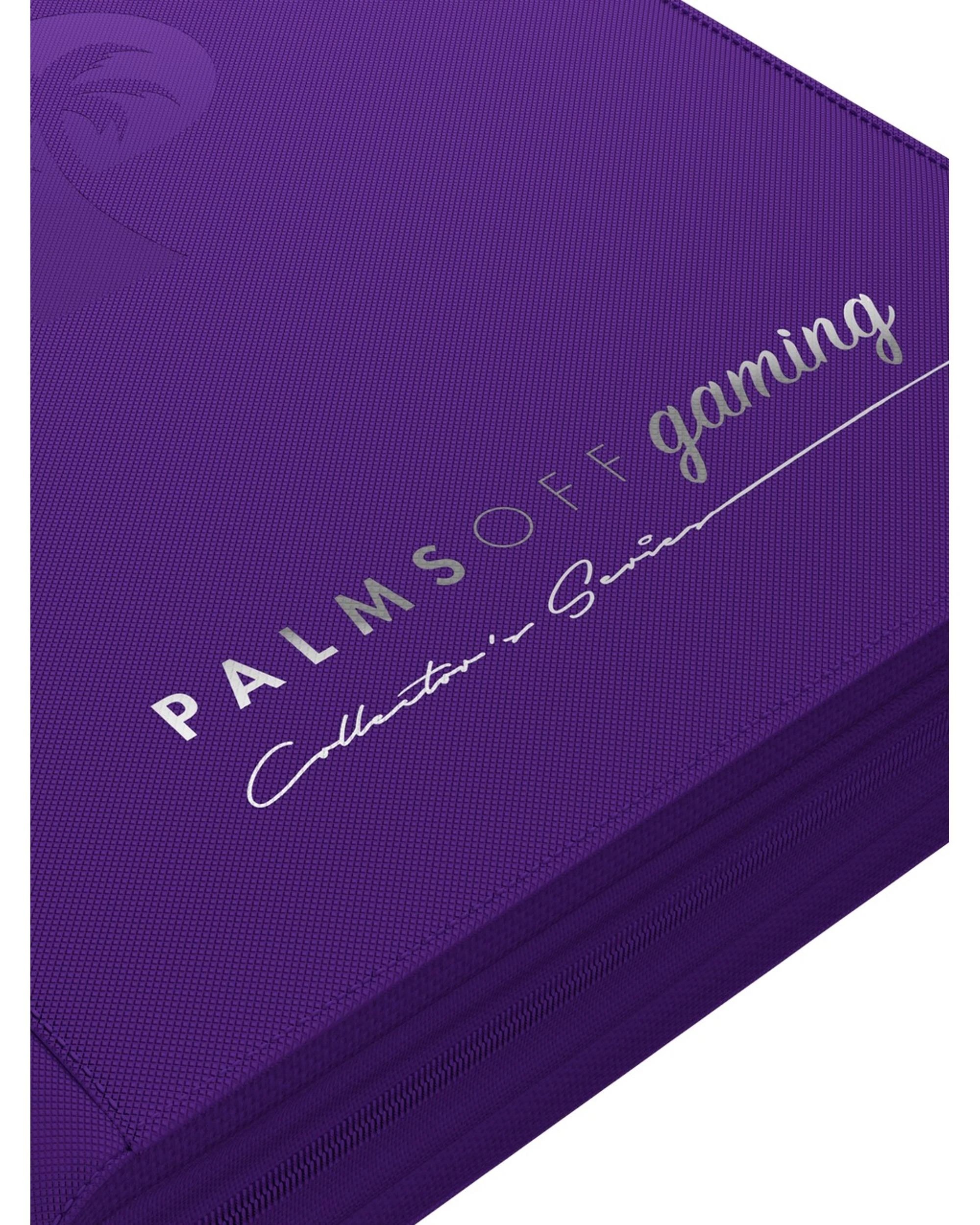 6 Palms Off Gaming Collector's Series 4 Pocket Zip Binder - Purple, 6 of 8