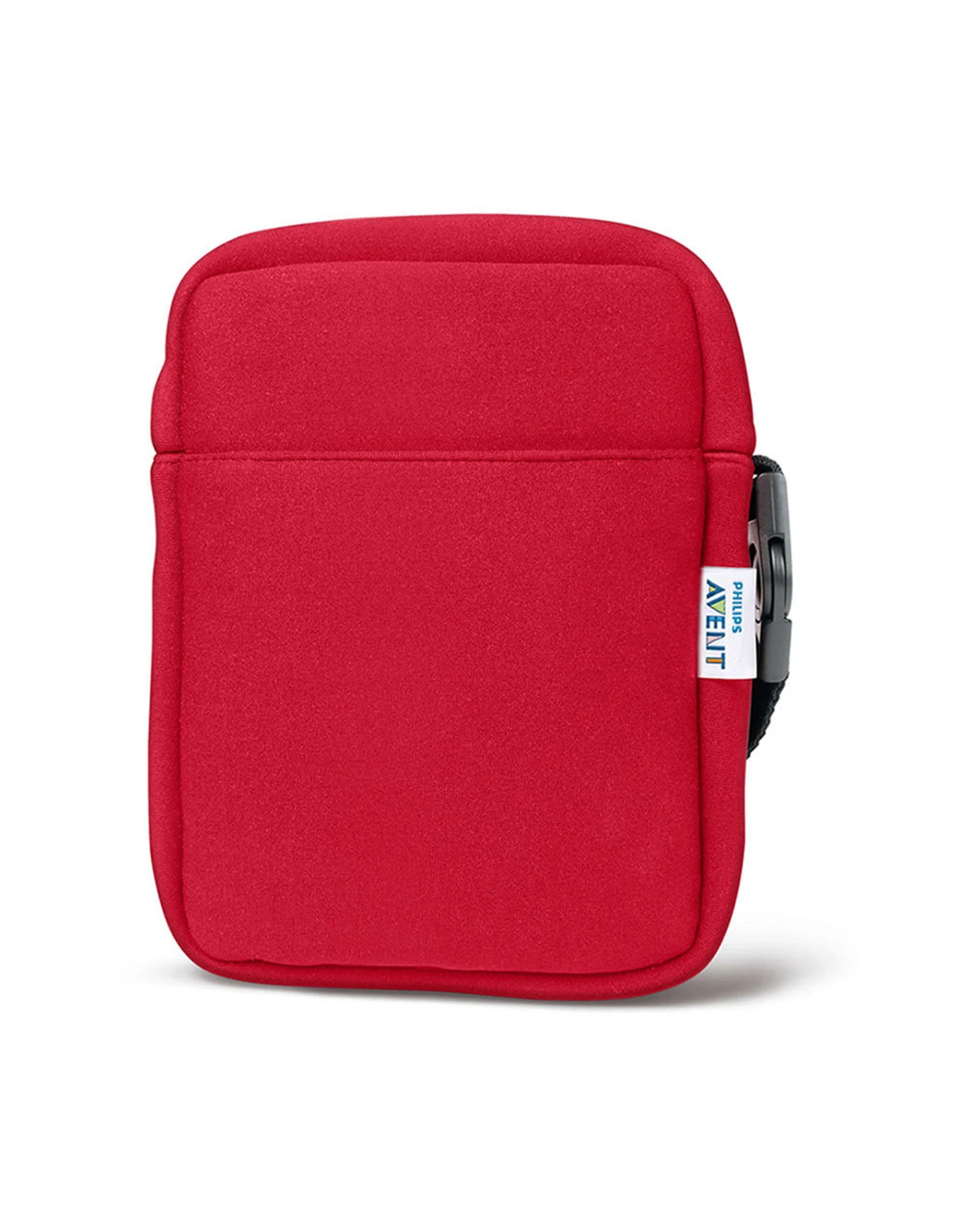 1 Avent ThermaTote Insulated Bottle Bag Adjustable Strap Up To 4 Hours For Travel - Red, 1 of 2