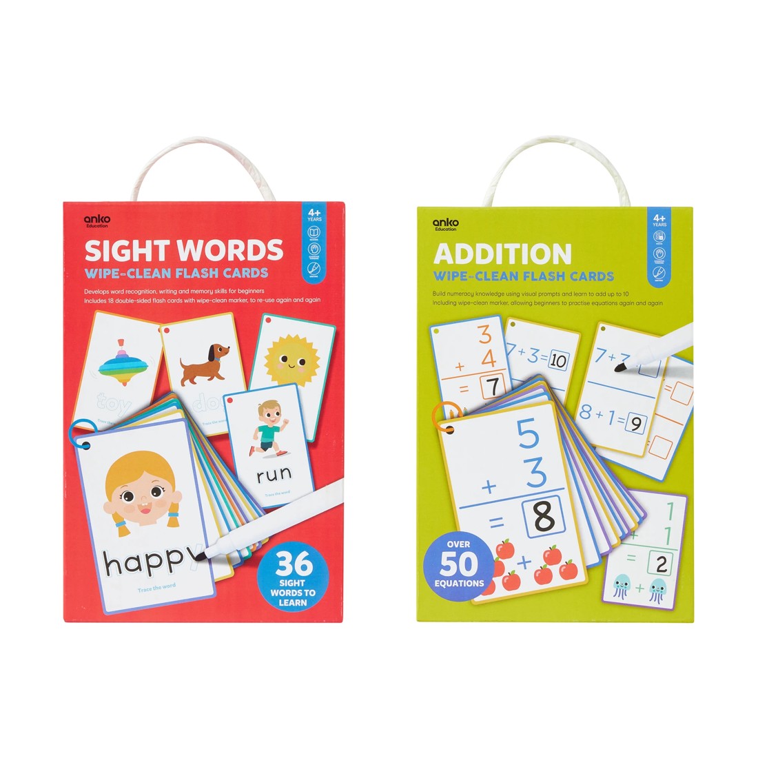 1 Wipe-Clean Flash Cards - Assorted, 1 of 4