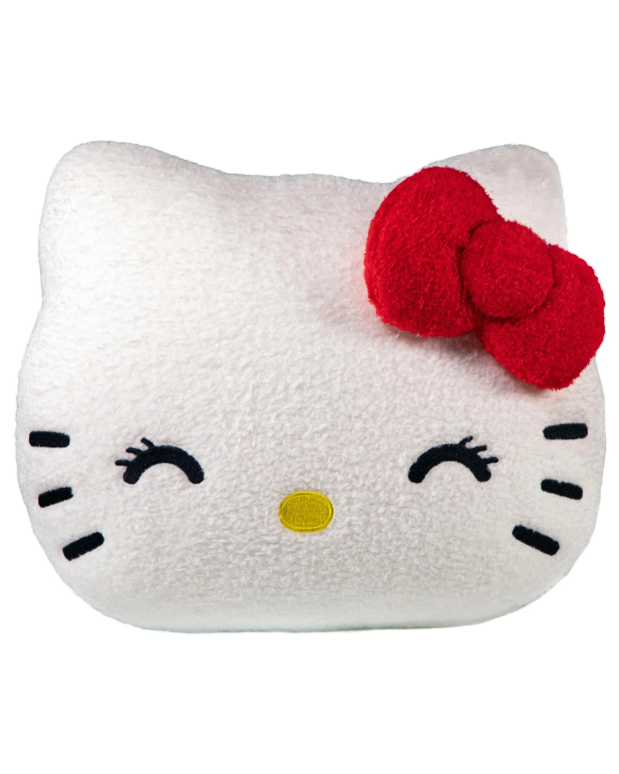 1 Hello Kitty Head Closed Eyes 10 inch Plush Cushion, 1 of 1