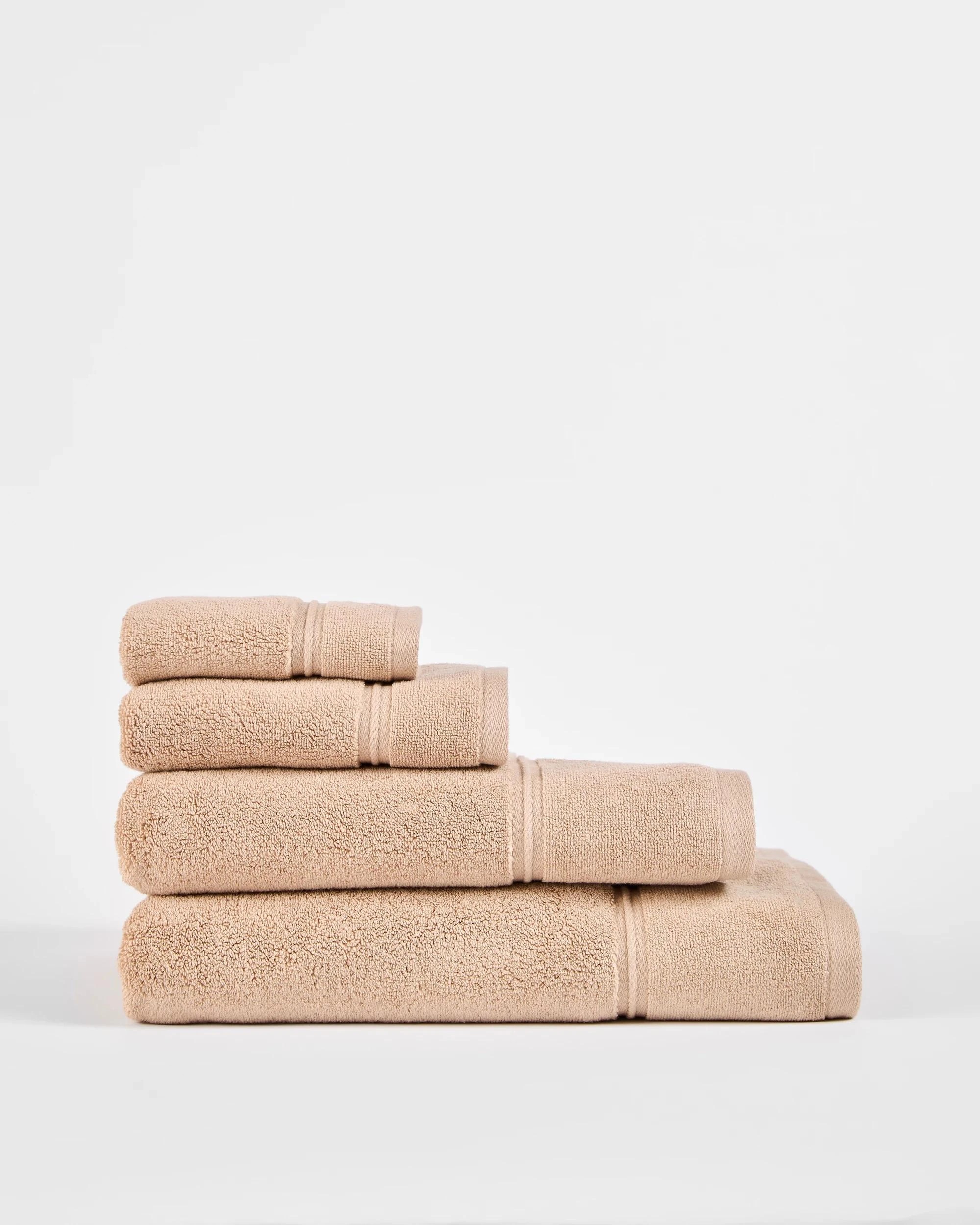 2 Target Luxury Egyptian Cotton Pile Bath Sheet - Natural, 2 of 3