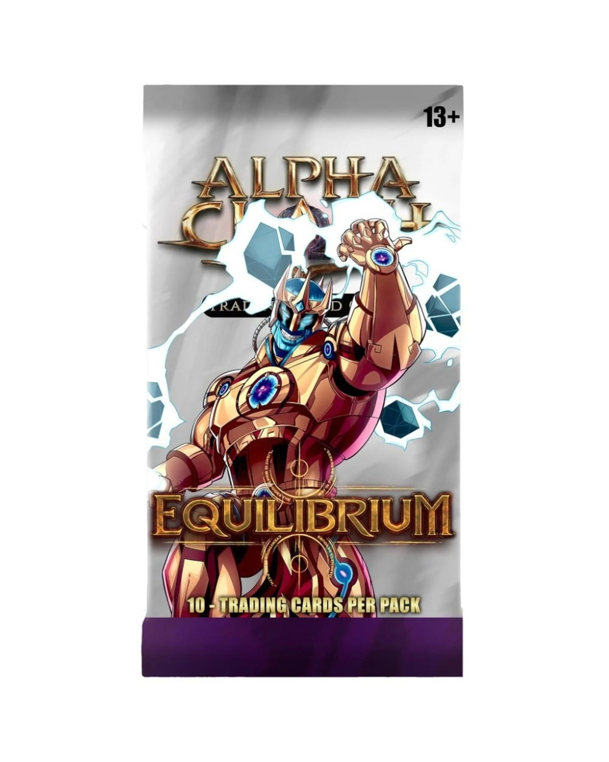 7 Alpha Clash Trading Card Game Equilibrium Booster Box, 7 of 7