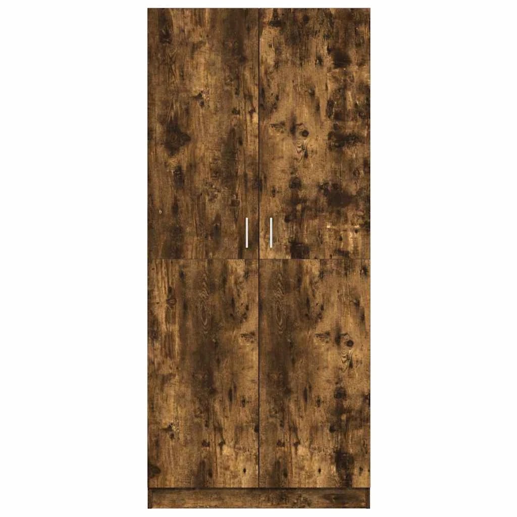 4 vidaXL Modern Wardrobe Doors - Brown, 4 of 9