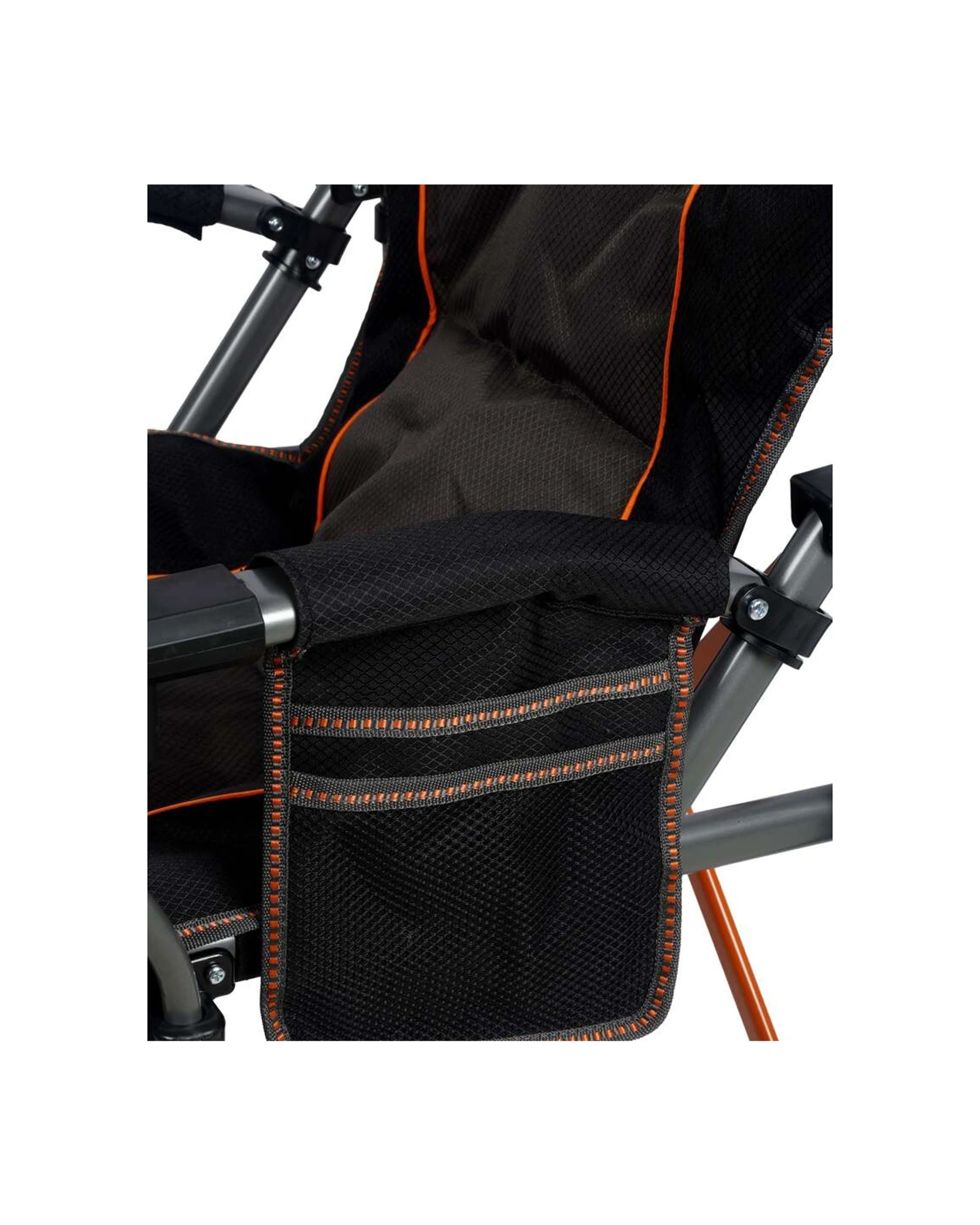 2 Wildtrak Cheynes Solid Arm Chair Dlx 200Kg Outdoor Camping Cup Holder - Multi, 2 of 4