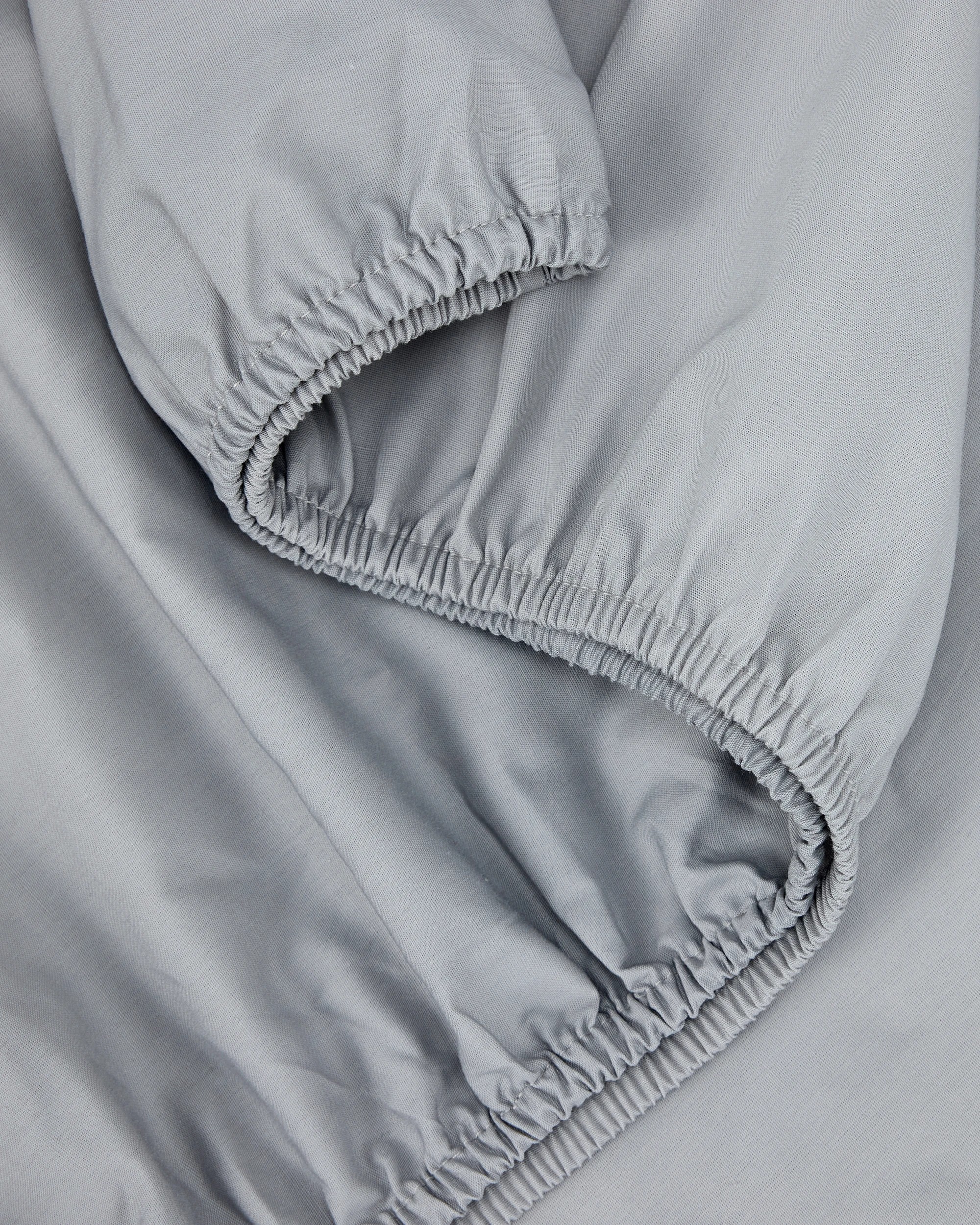 6 250 Thread Count Cotton Rich Sheet Set - Single Bed, Light Grey, 6 of 10