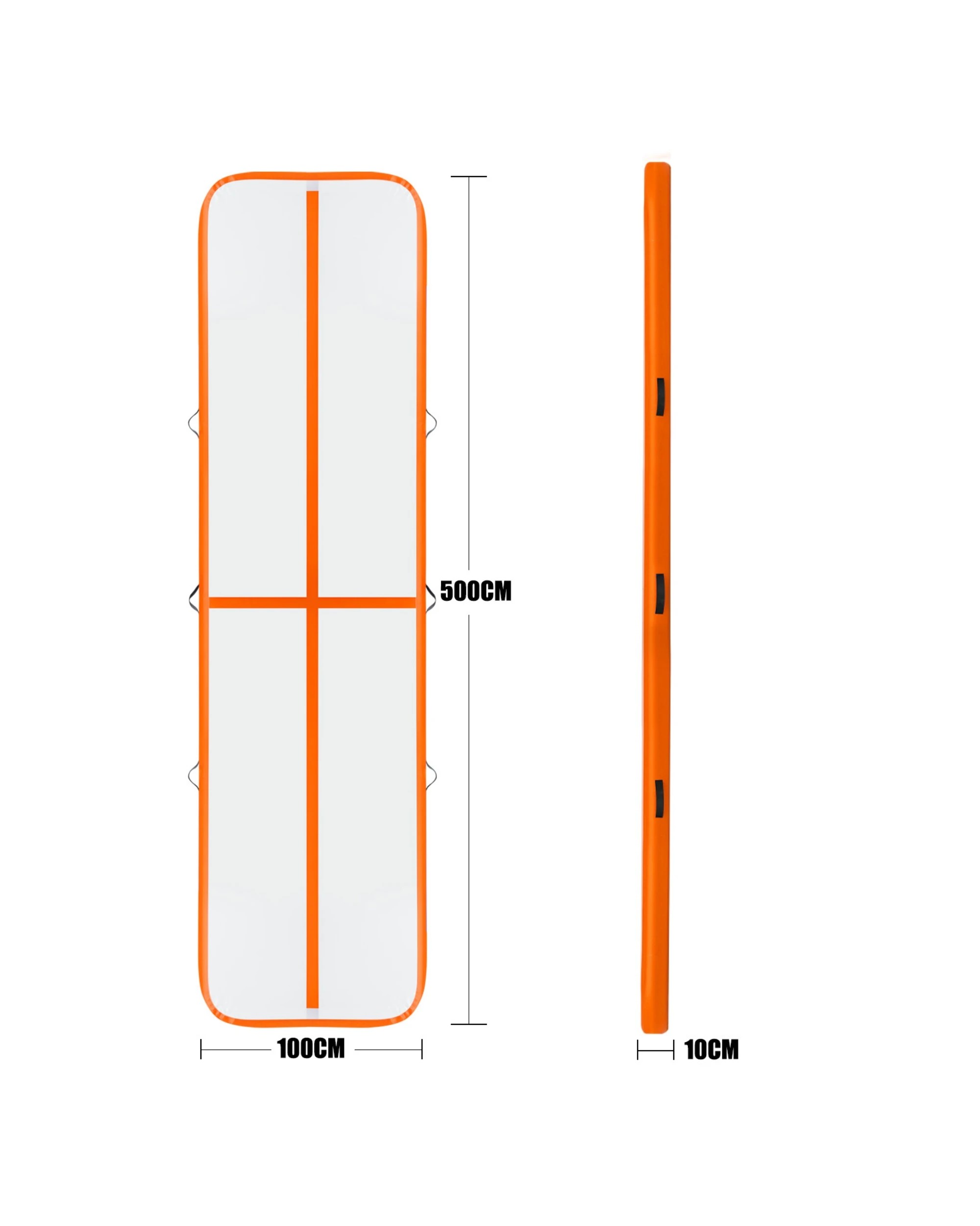 6 Advwin 5m Air Track Inflatable Gymnastics Mat for Home/Gym/Tumble/Outdoor/Cheerleading/Yoga/Water Use, 6 of 6