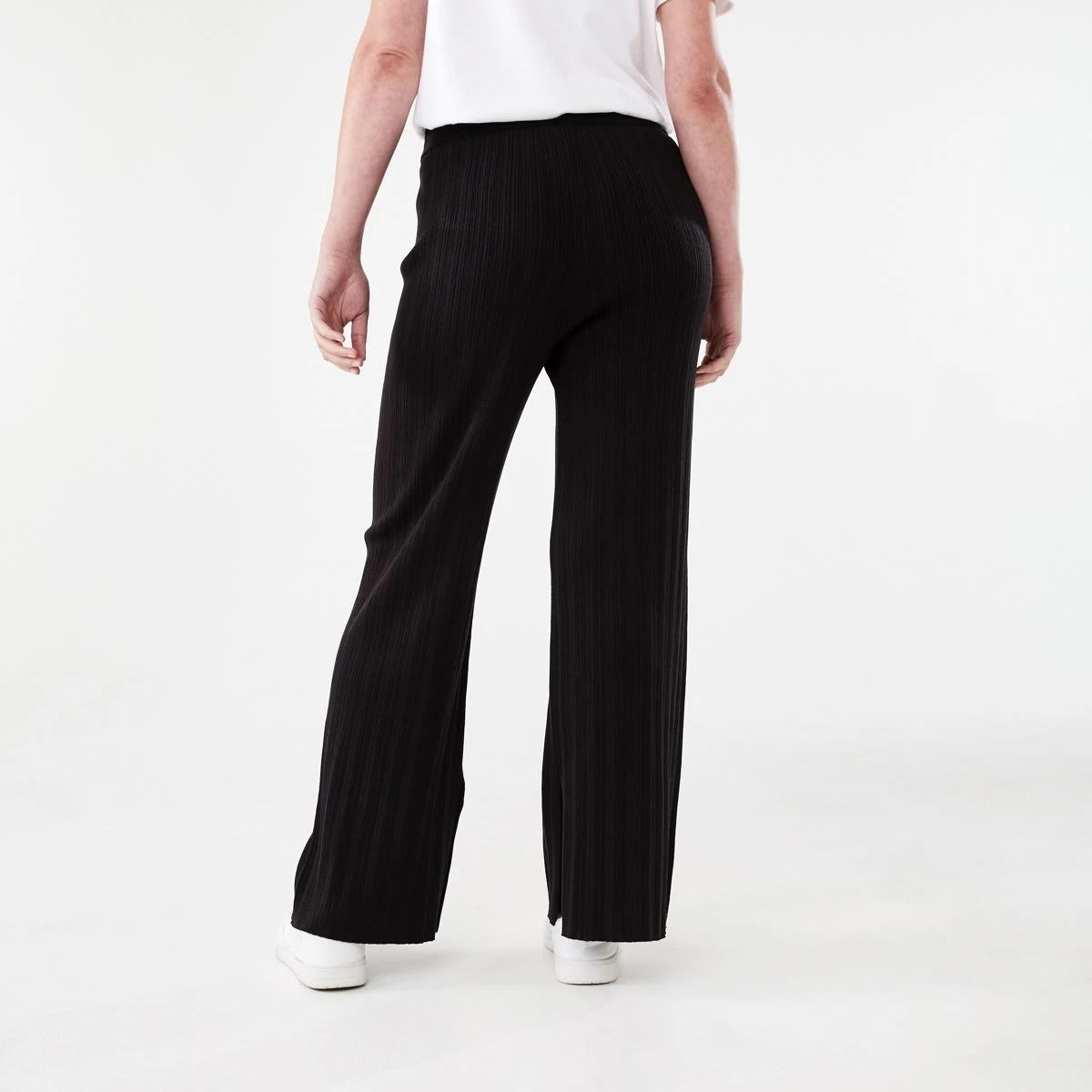 3 Variegated Knit Pants Black, 3 of 5