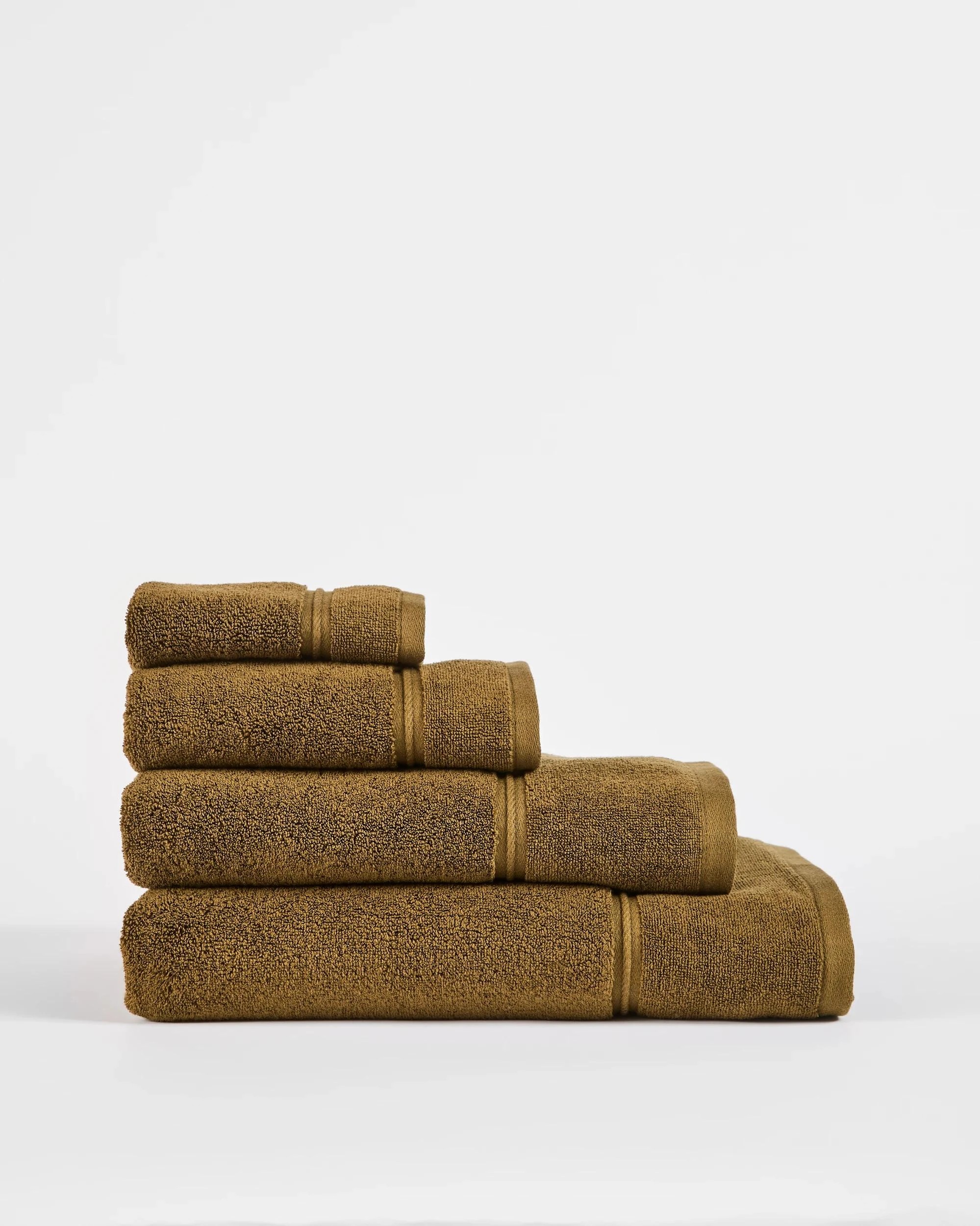 2 Target Luxury Egyptian Cotton Pile Bath Sheet - Green, 2 of 3