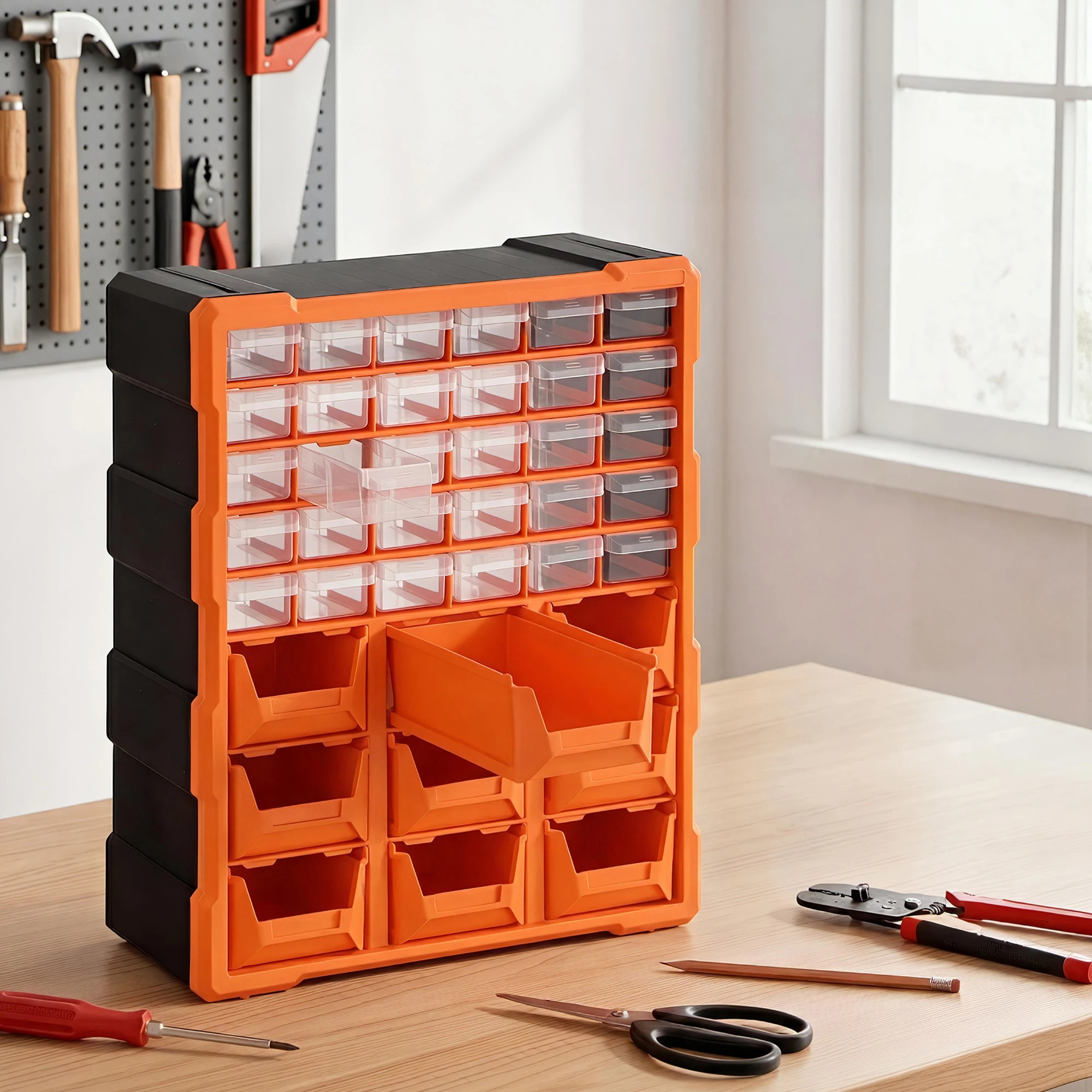 5 Giantz Tool Organizer 39-Drawer Hardware Cabinet Screw Storage Box Anti-Drop - Multi, 5 of 9