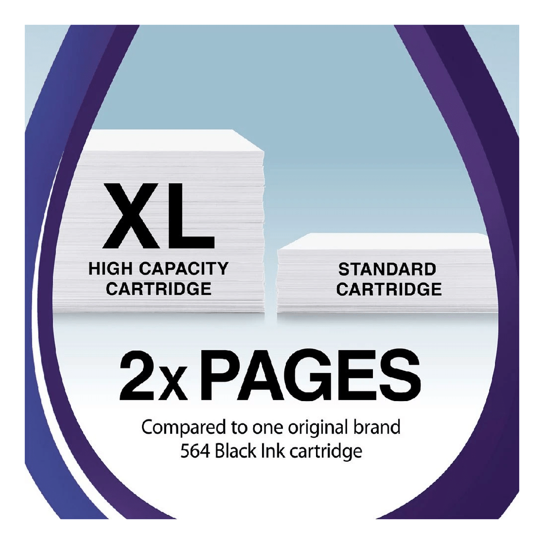 4 Calidad Alternate HP 564XL Ink Cartridge Black, 4 of 7