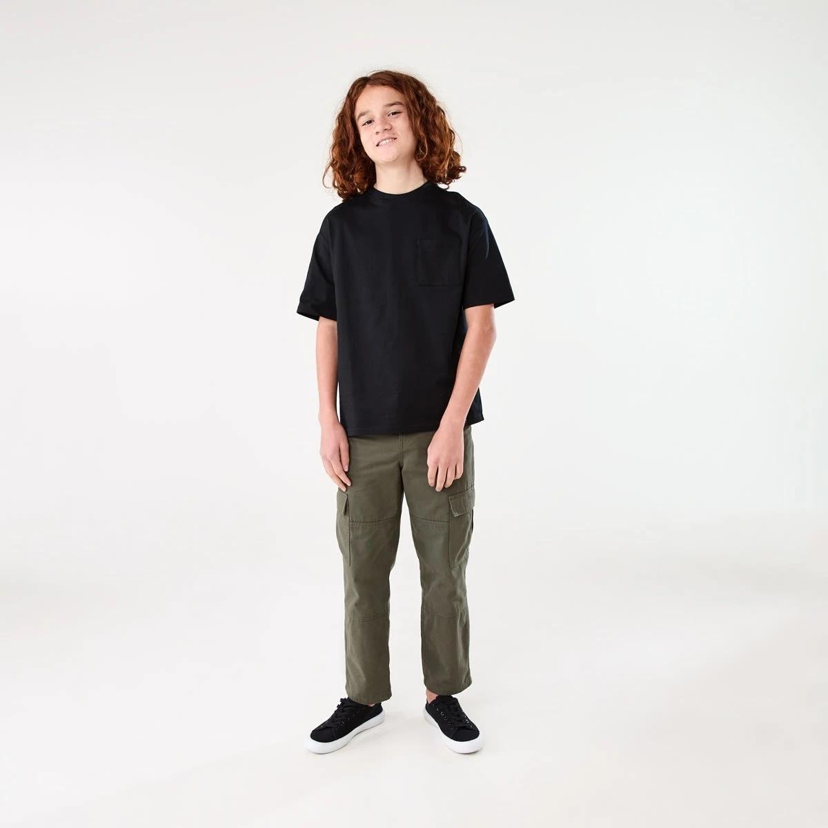 6 Short Sleeve Oversized T-shirt BLACK, 6 of 7