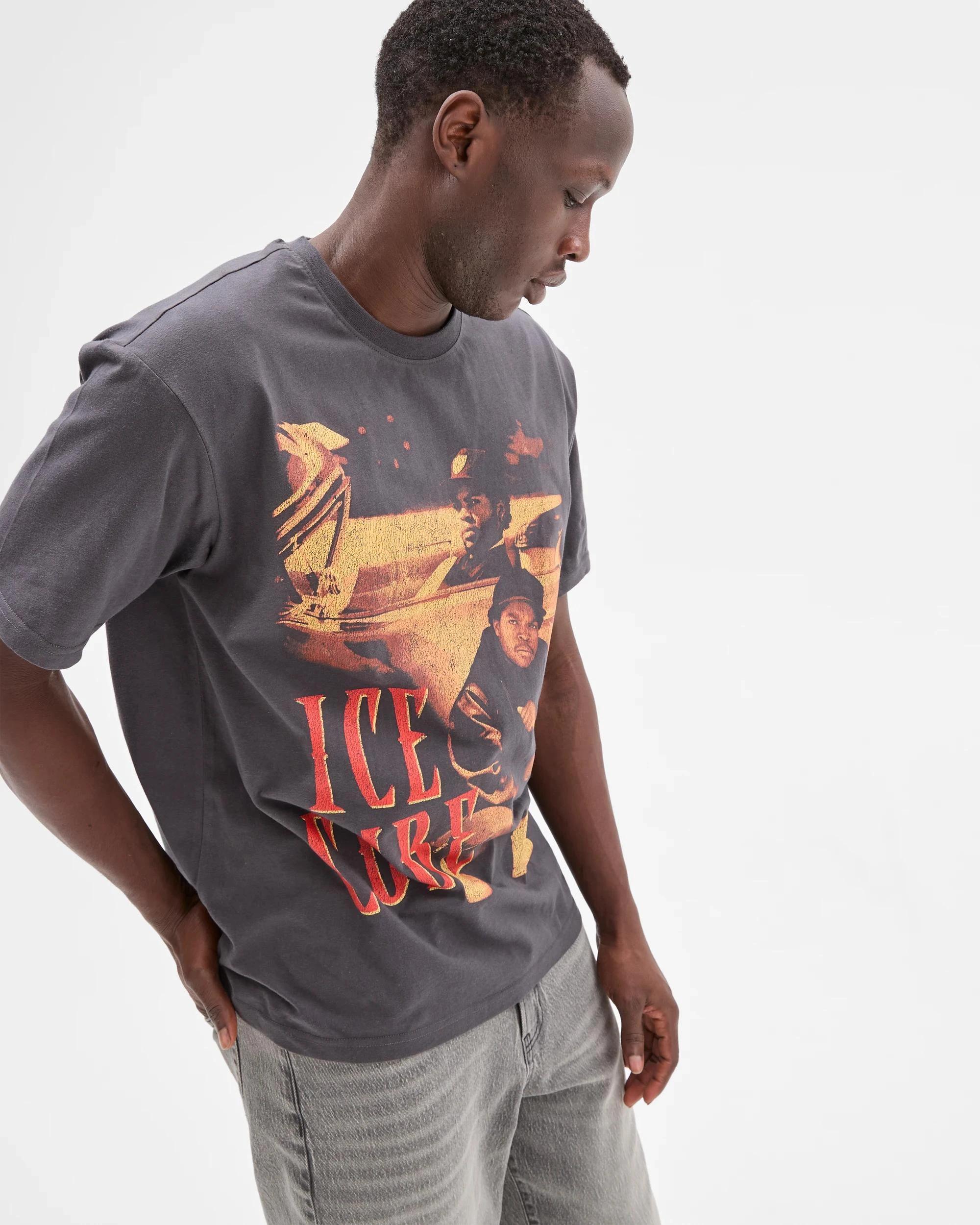 3 Licensed Ice Cube T-Shirt WASHED BLACK, 3 of 6