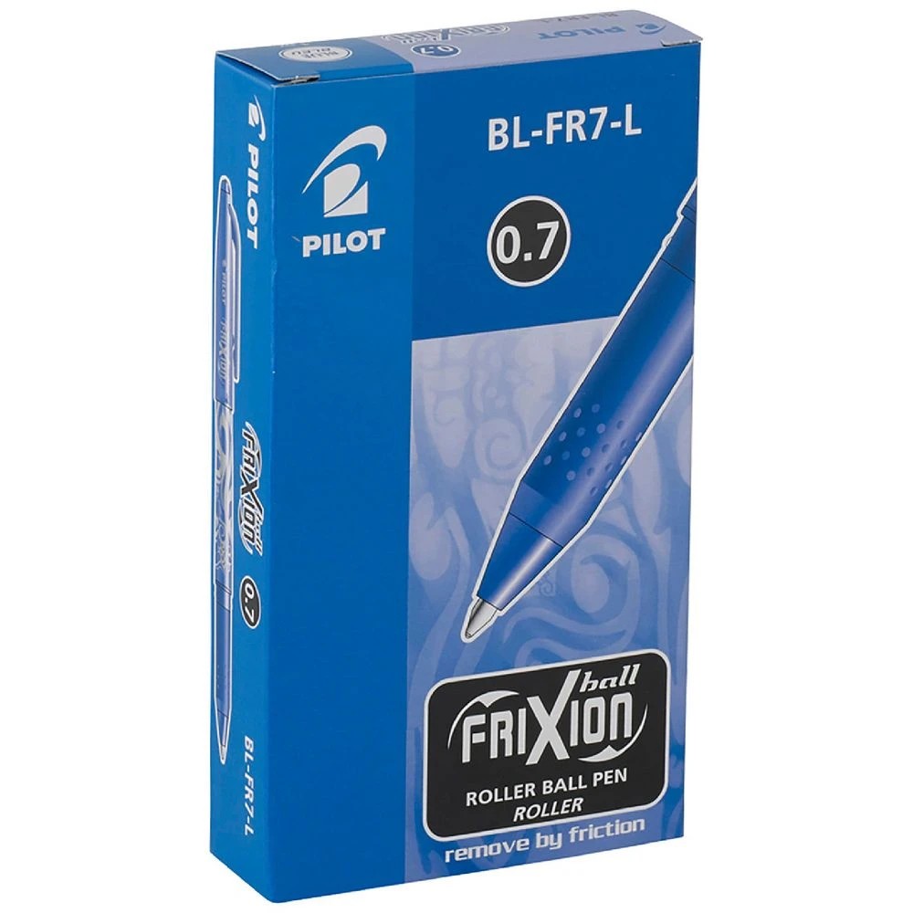 1 PILOT Frixion Ball Erasable Gel Pen 0.7mm Blue 12 Pack, 1 of 4