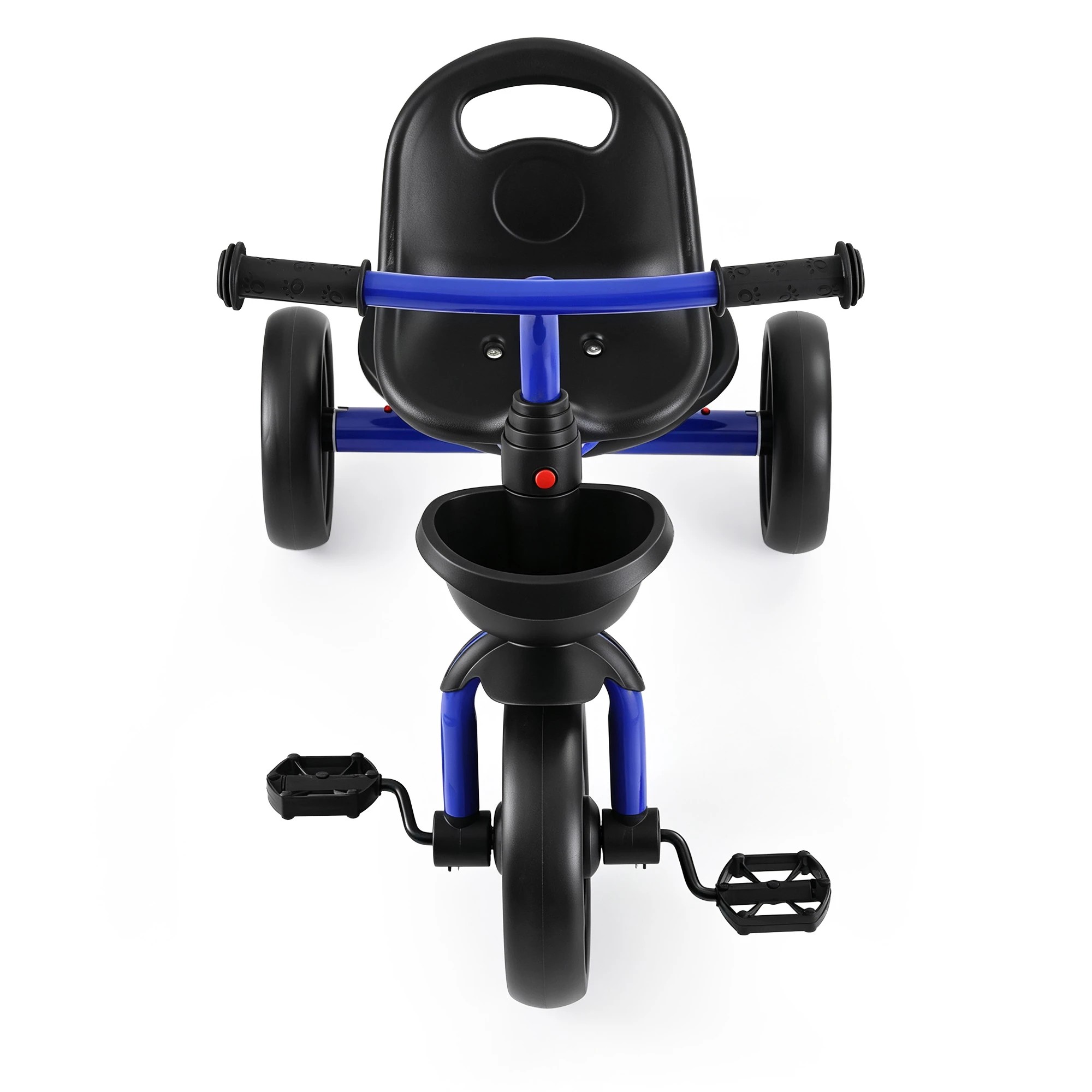 4 RIGO Tricycle Bike, Kids Bike with 3 wheels, basket Carbon Steel 68cm - Blue, 4 of 9
