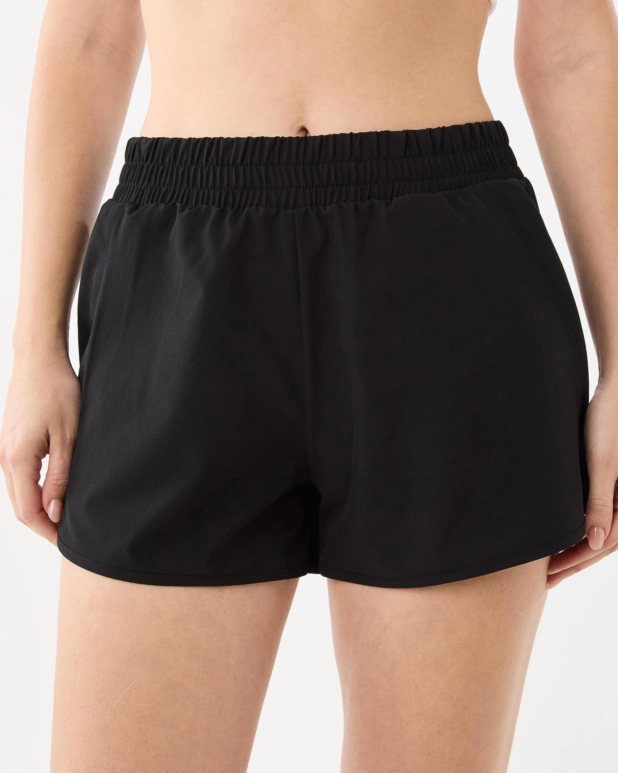 1 Active Womens 3in. Running Shorts Black, 1 of 7