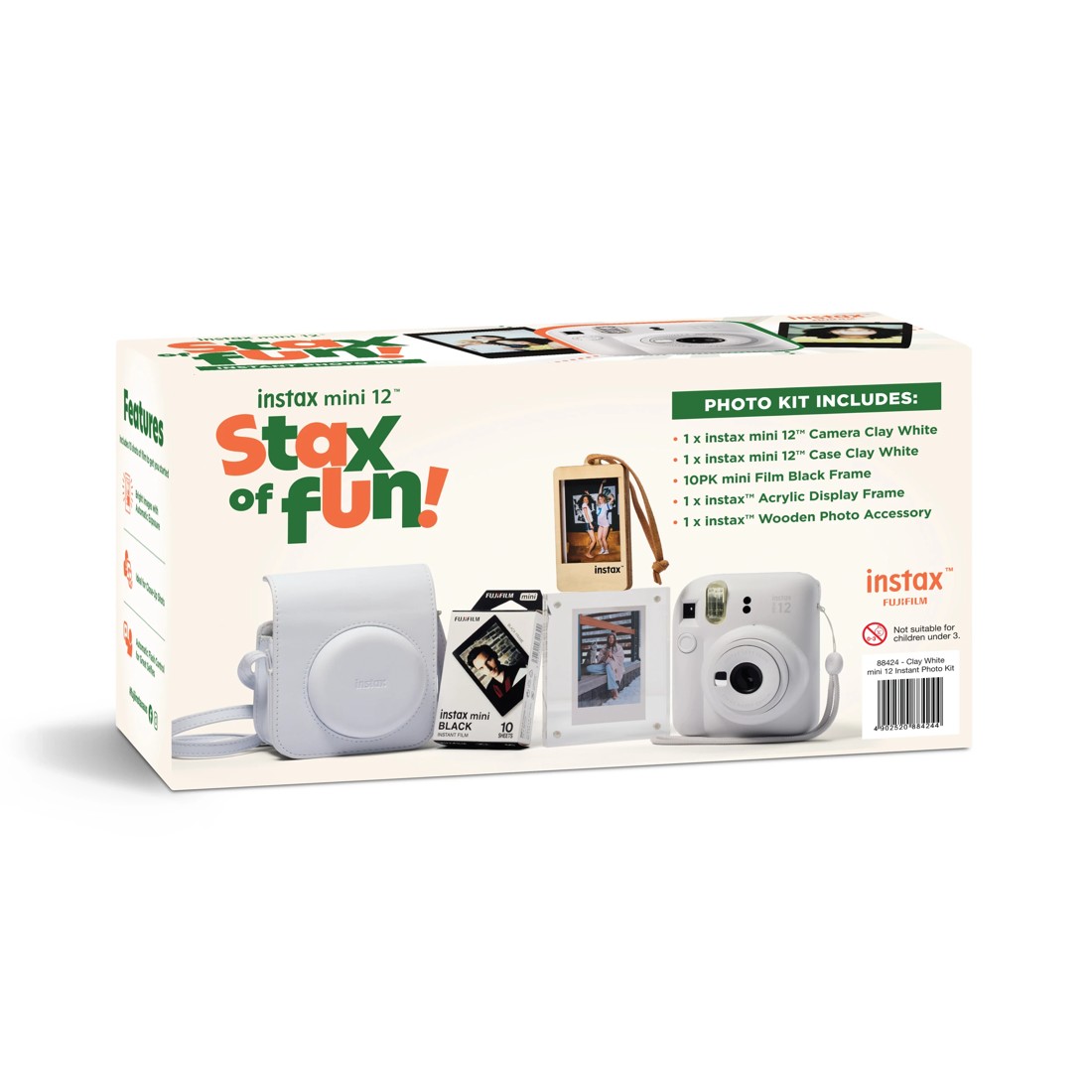 4 Instax Mini 12 Bundle - Clay White, 4 of 4