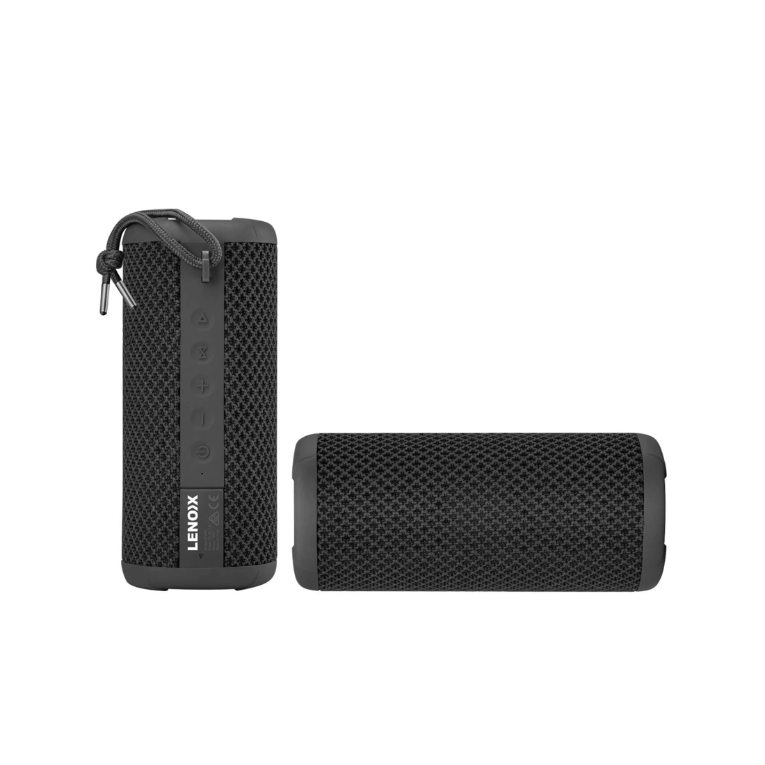 4 Lenoxx IPX7 Waterproof & Portable Bluetooth Speaker (Black) 10W, 360 Audio, 4 of 5