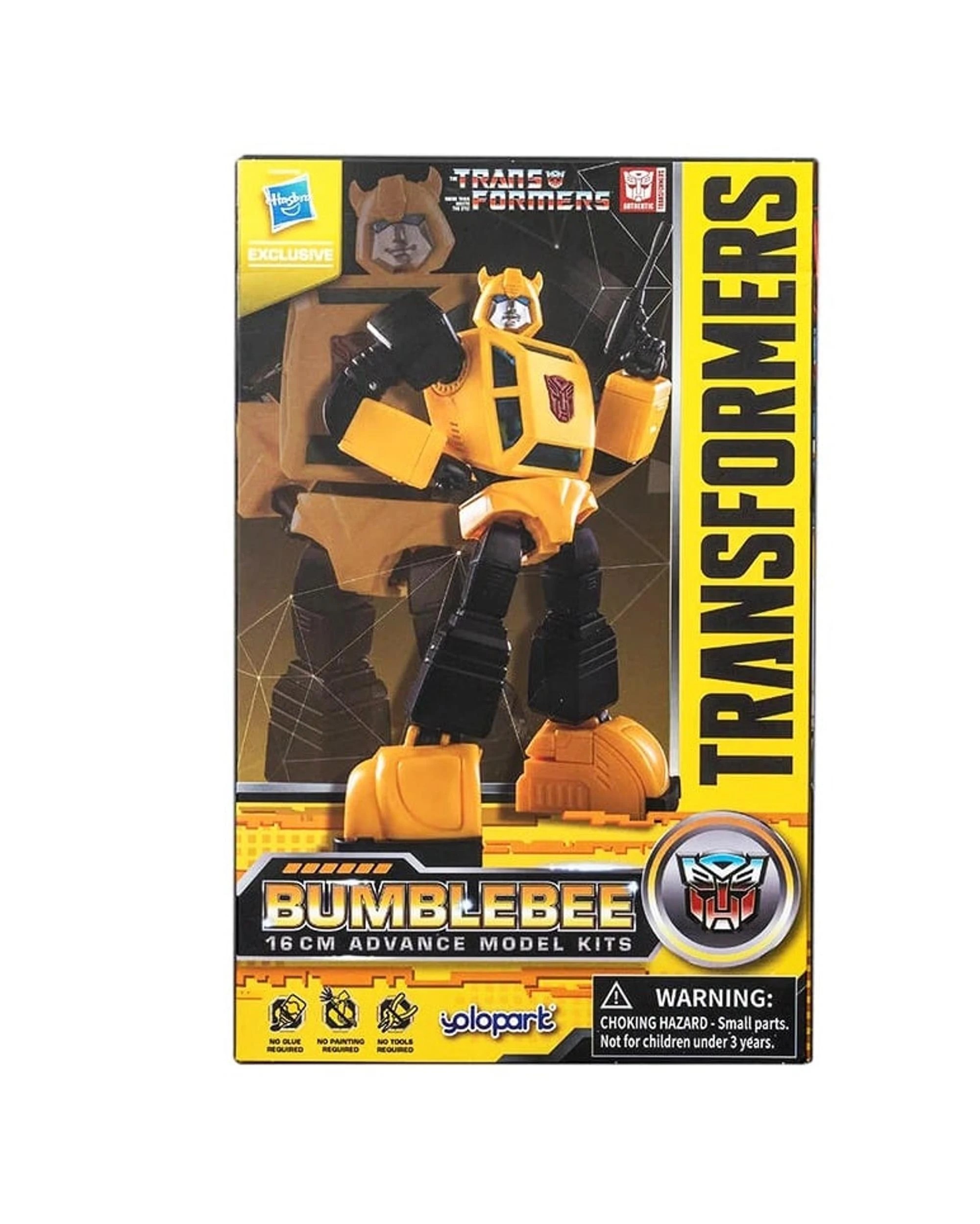 1 Yolopark Transformers Generation One: Bumblebee AMK Series 16cm Advance Model Kit, 1 of 9