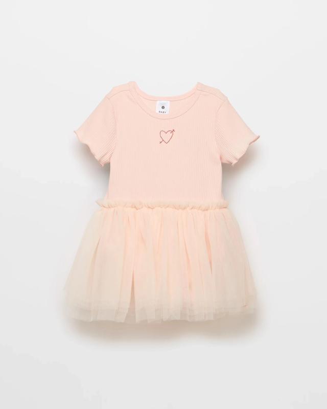 Target Baby Baby Rib Tulle Bodysuit D