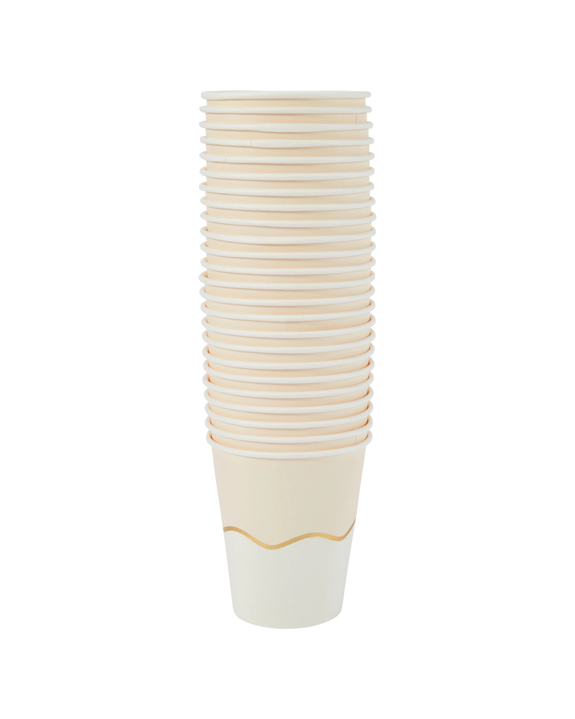 1 24 Pack Metallic Wavy Paper Cups, 1 of 3