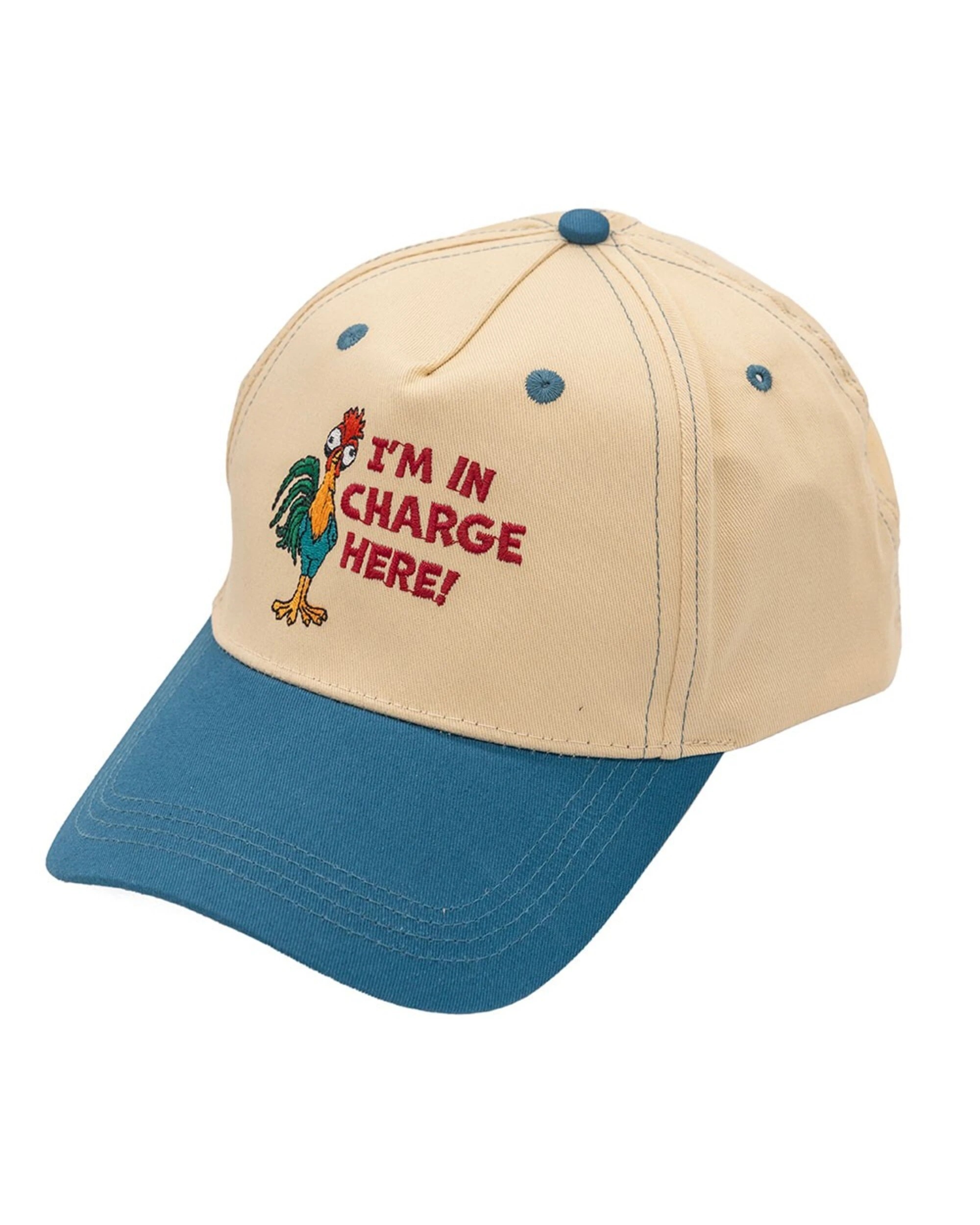 1 Disney - Moana 2 - Hei Hei Curve-Brim Cap - Beige,Blue, 1 of 3