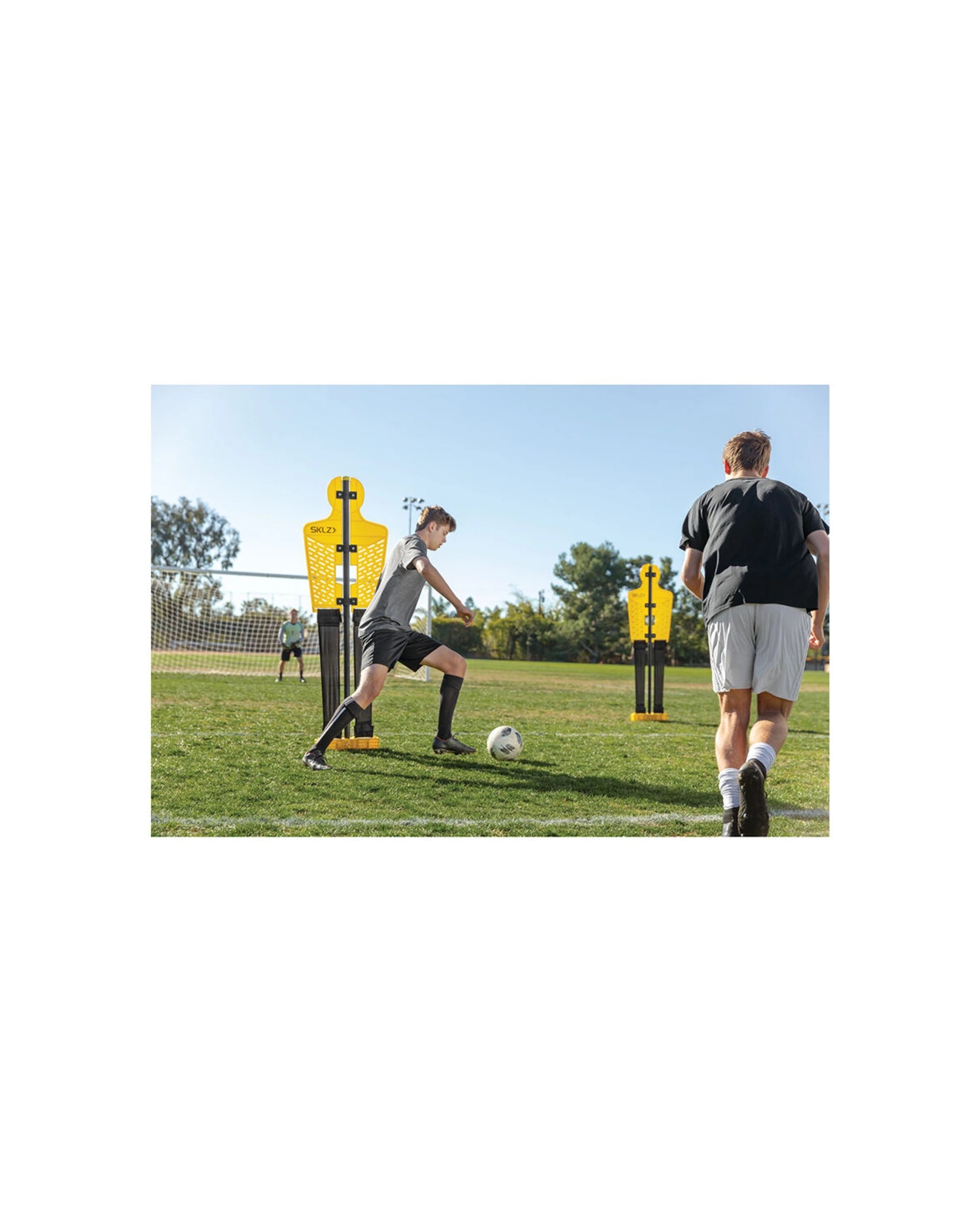 3 Sklz Pro Base Weight Soccer Sports Defender Training - Yellow, 3 of 3