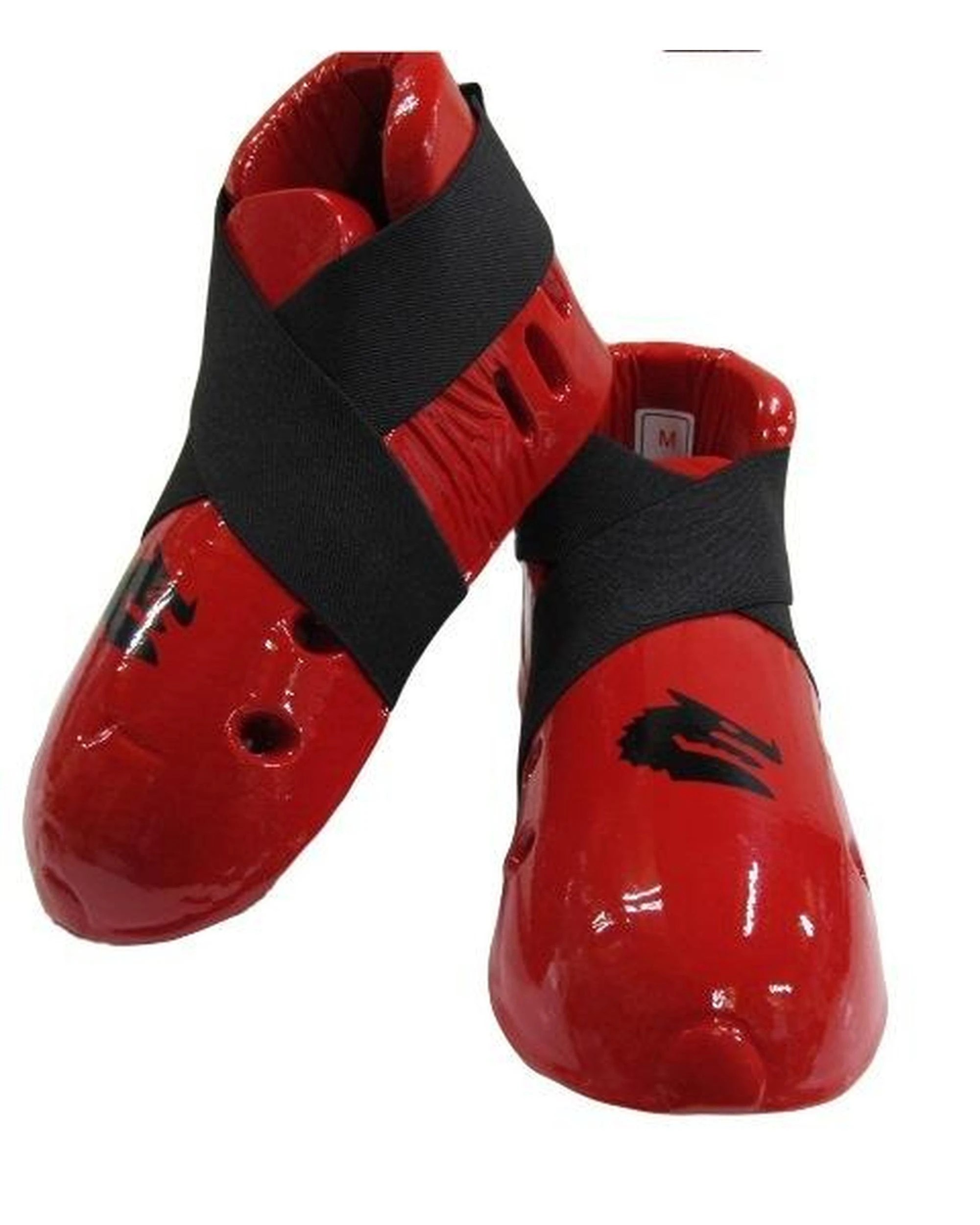3 Morgan Dipped Foam Protector Foot Guards Small - Red, 3 of 4