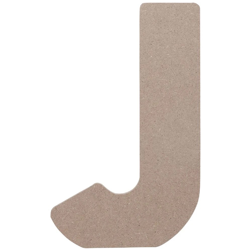 1 Born Wooden Alphabet Letter J 20cm, 1 of 3